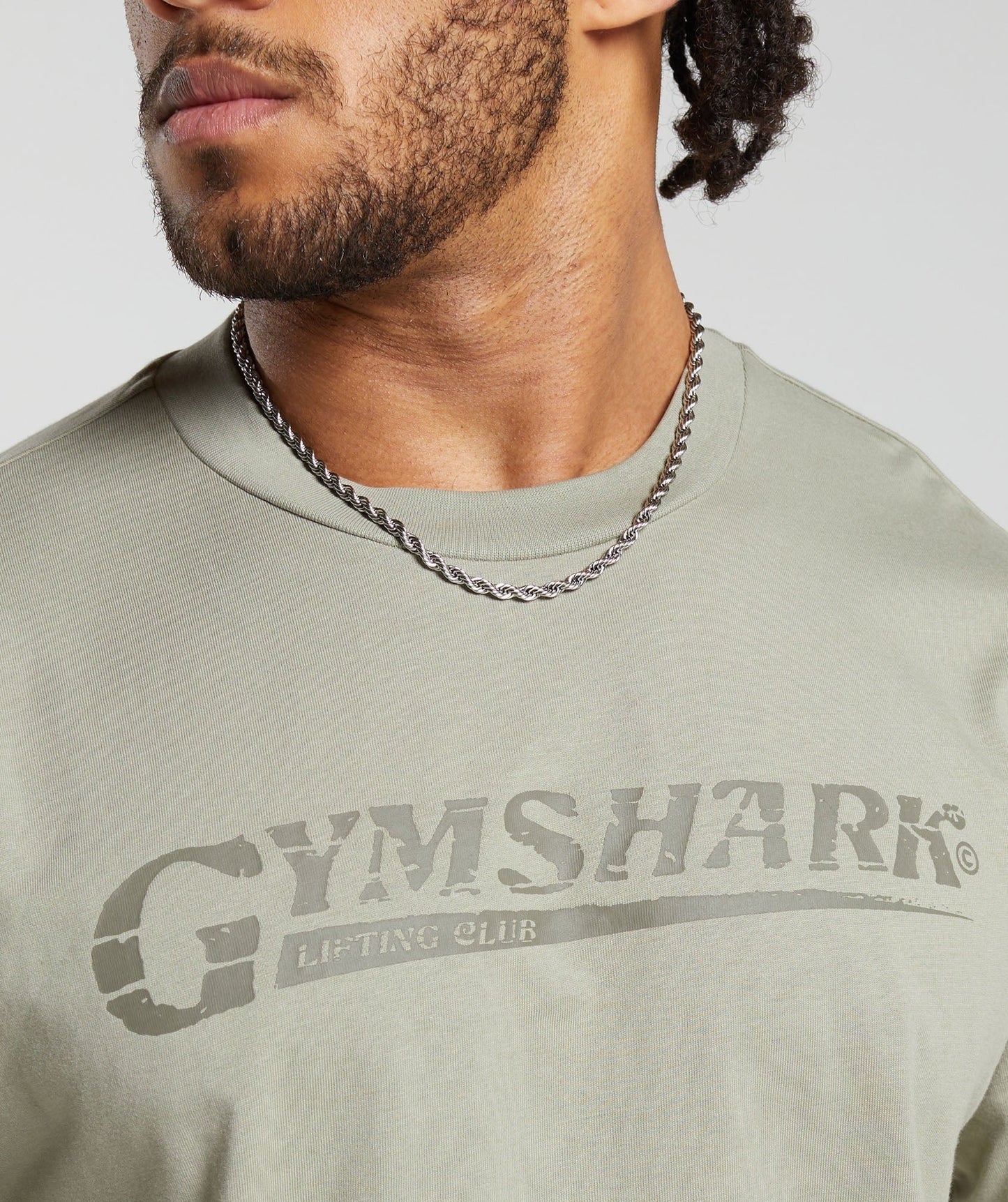 Gymshark Pump Cover T-Shirt - Chalk Green