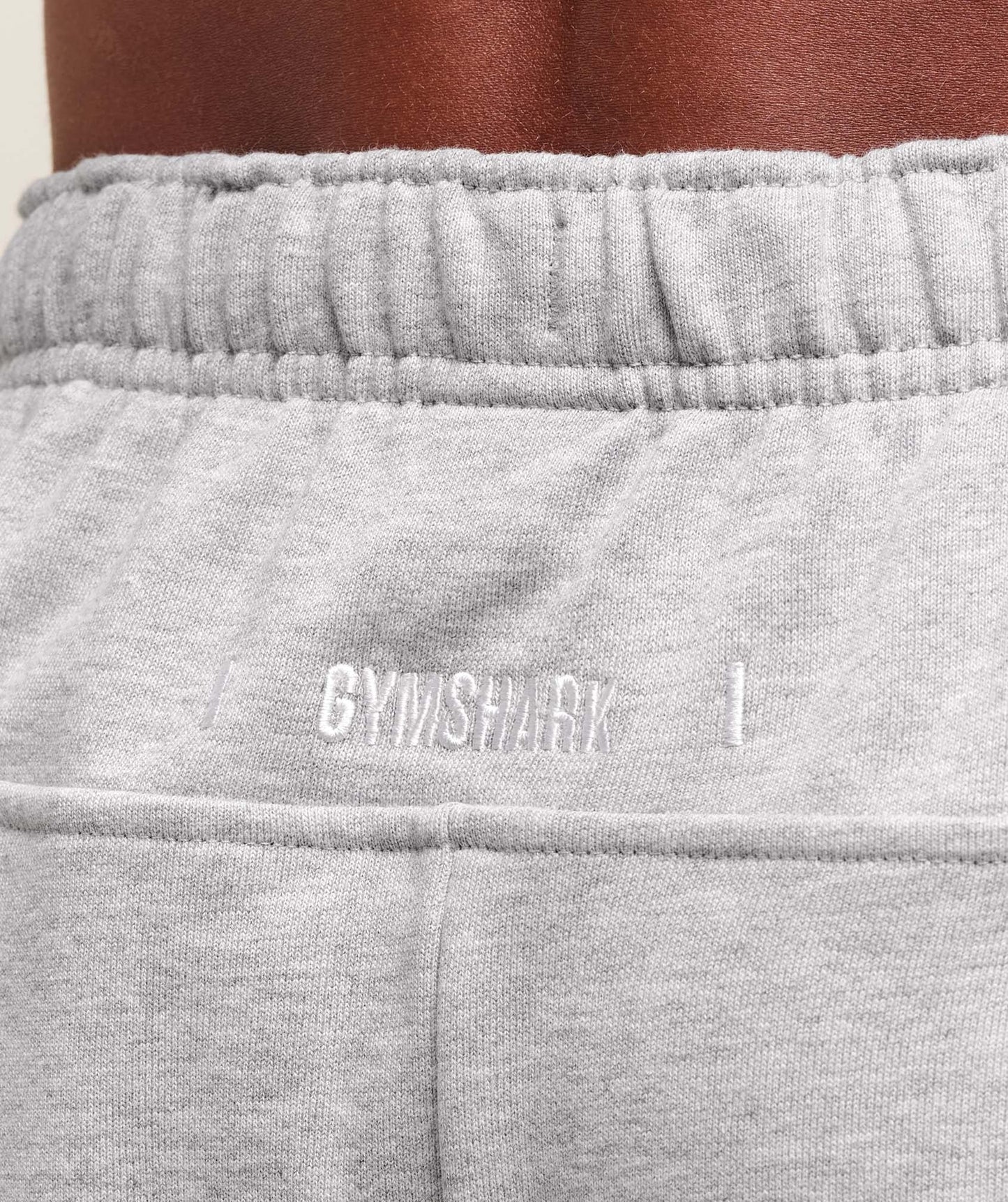 Gymshark Rest Day Essentials Straight Leg Joggers - Light Grey Marl