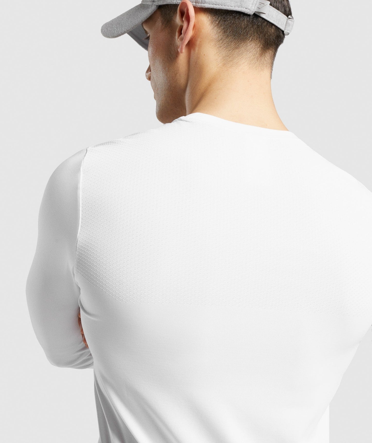 Gymshark Vital Long Sleeve T-Shirt - White