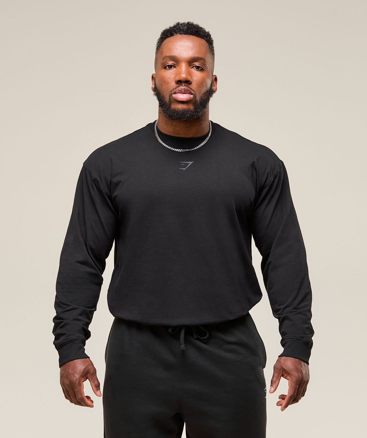 Gymshark Power Long Sleeve T-Shirt - Black