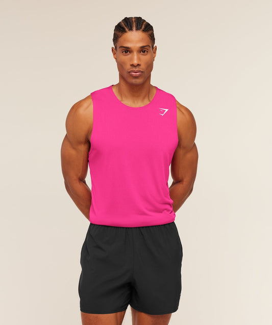 Gymshark Arrival Tank - Super-Set Pink