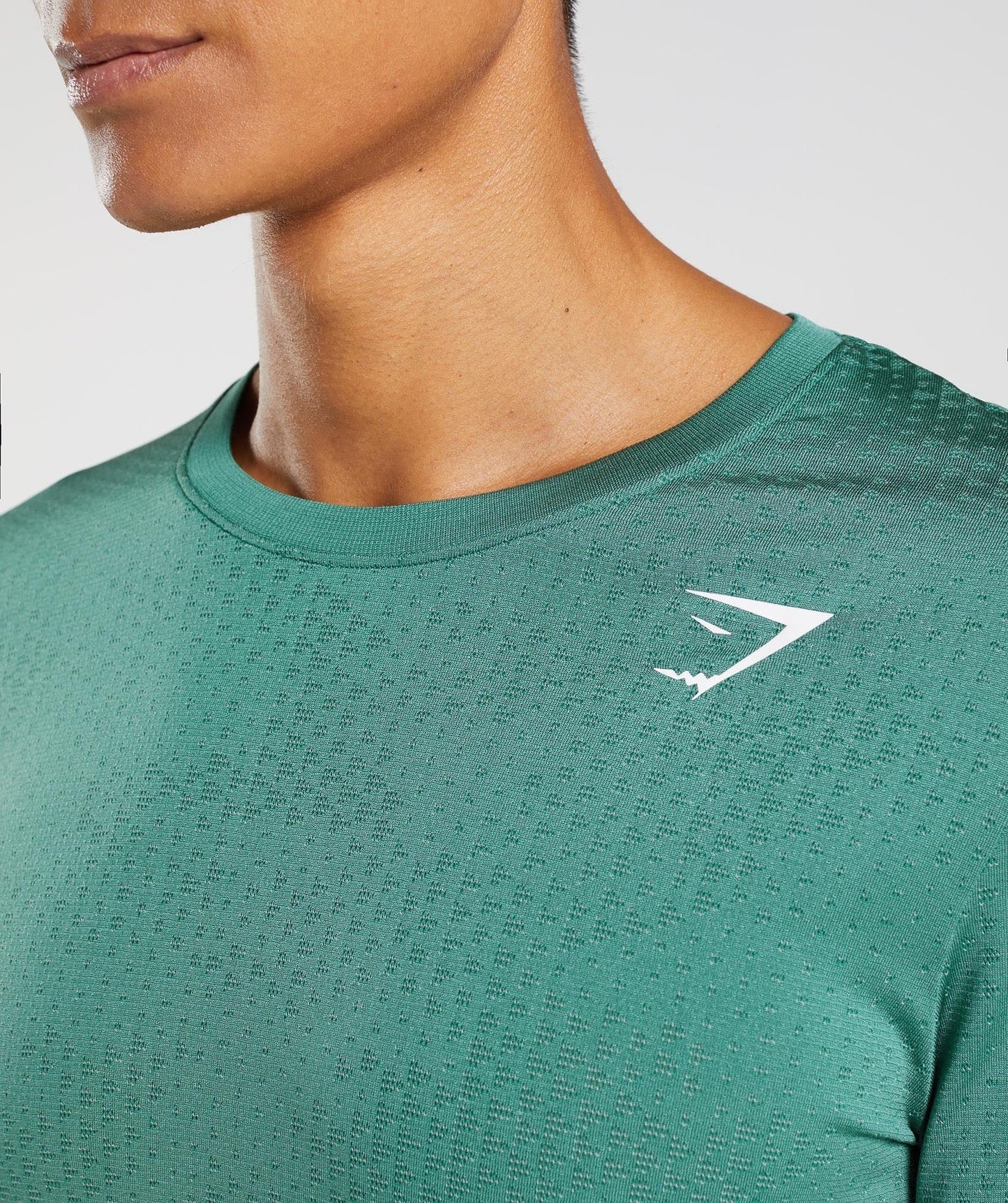 Gymshark Sport Seamless Long Sleeve T-Shirt - Hoya Green/Woodland Green