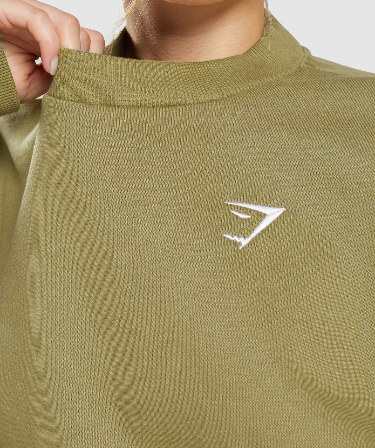 Gymshark Training Oversized Sweatshirt - Griffin Green