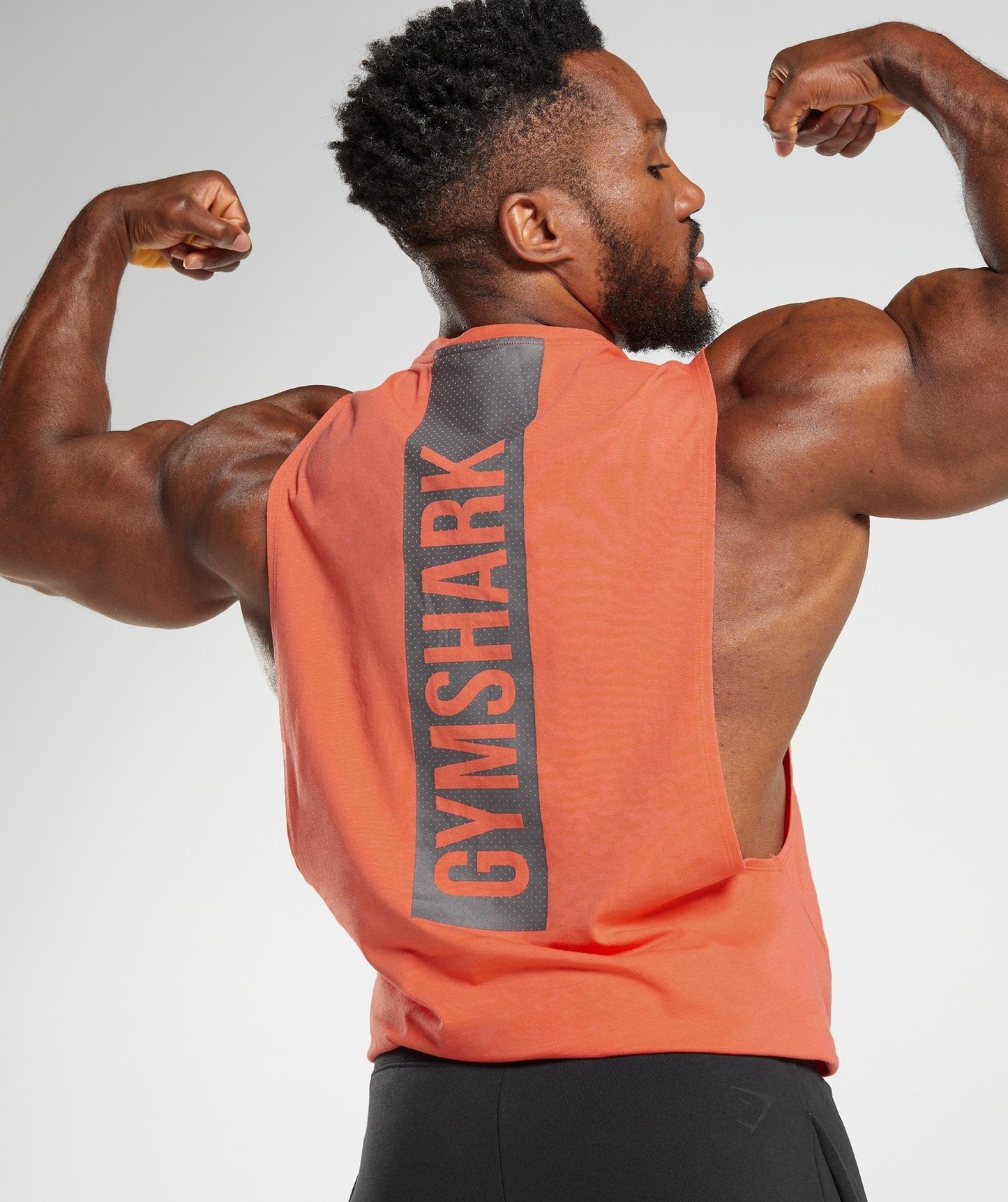 Gymshark Bold Drop Arm Tank - Aerospace Orange