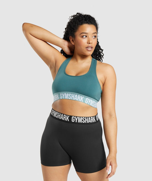 Gymshark Fit Seamless Sports Bra - Dark Green