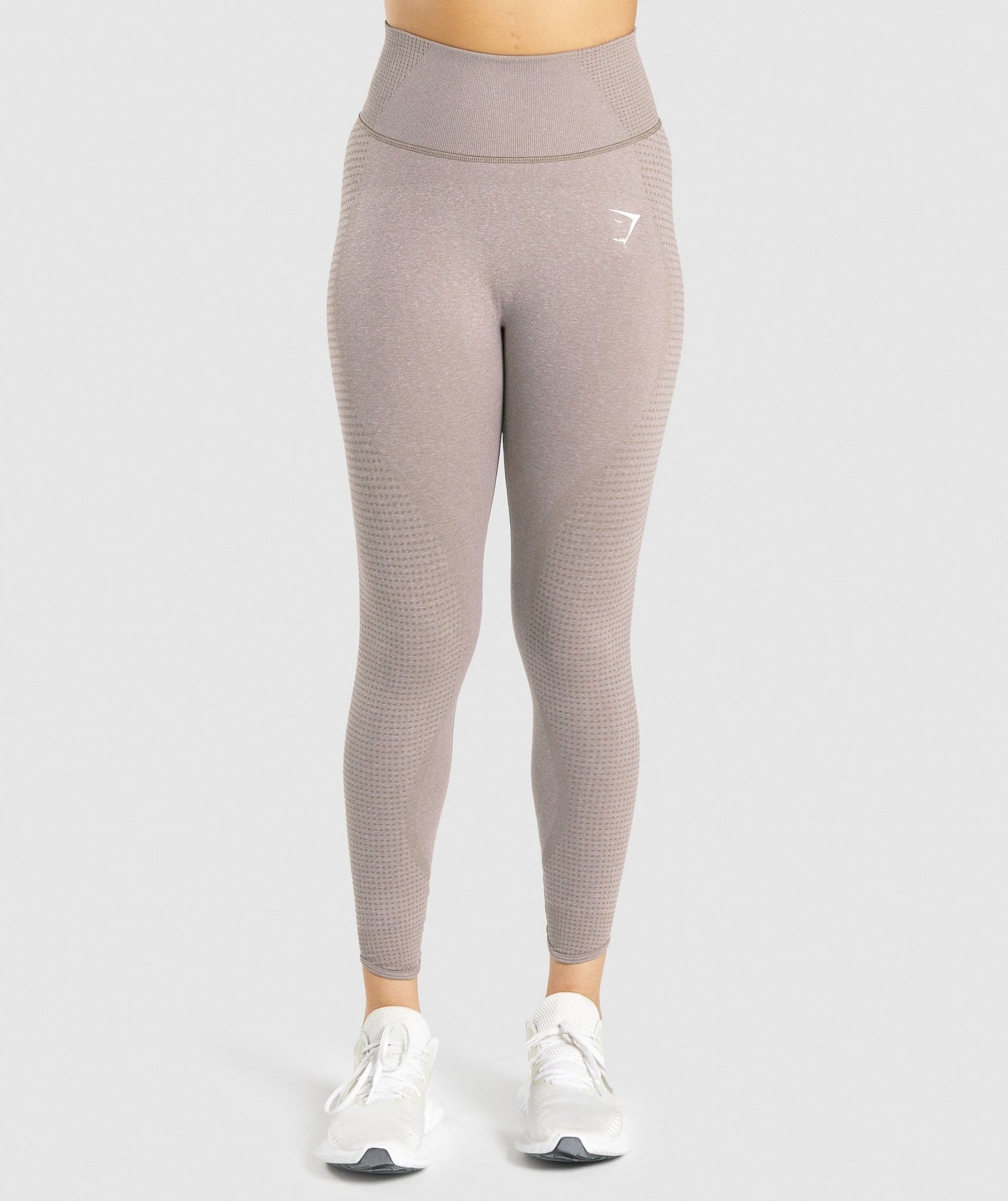 DNU - Gymshark Vital Rise Seamless Leggings - Taupe Marl