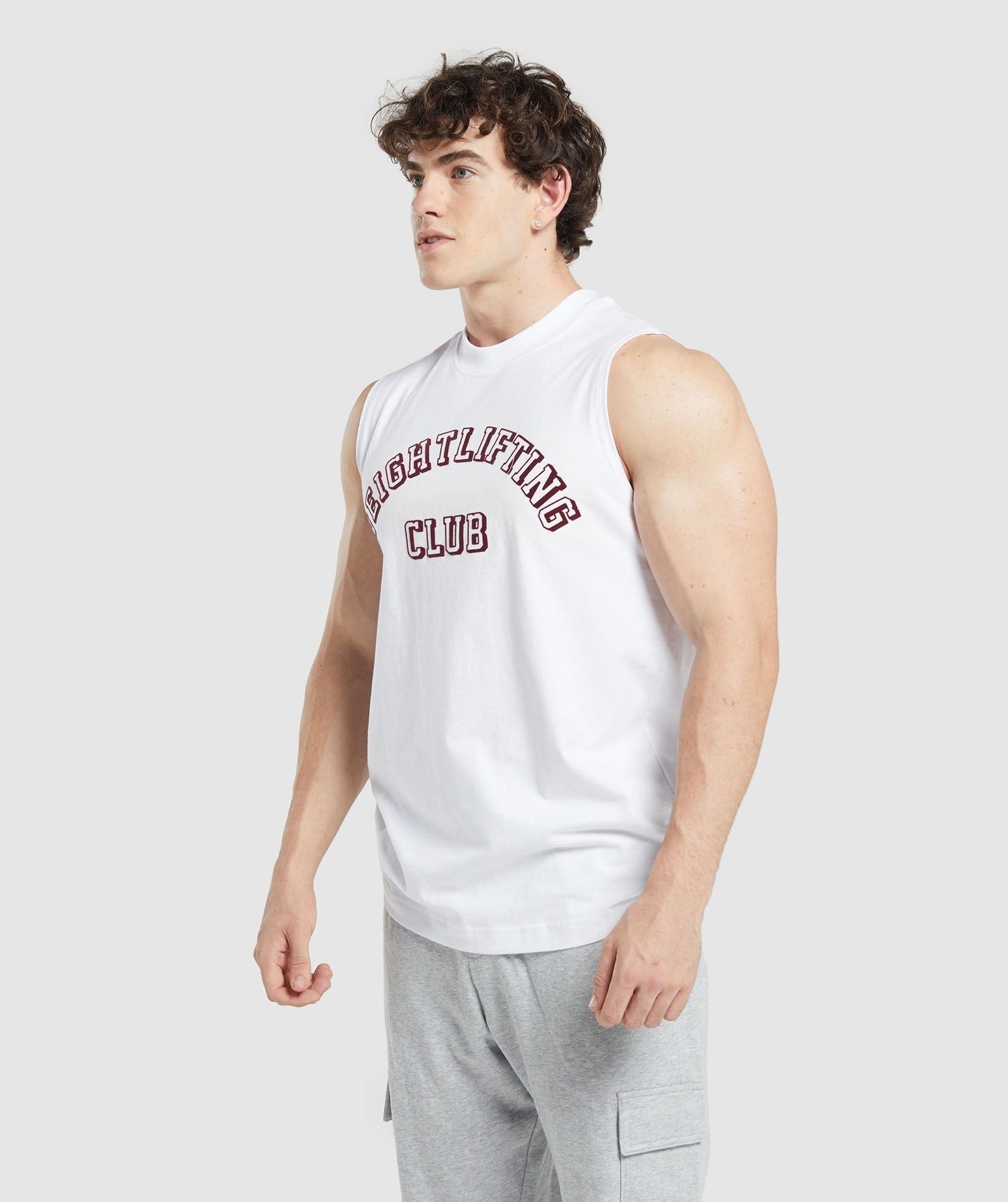 Gymshark Weightlifting Club Tank - White