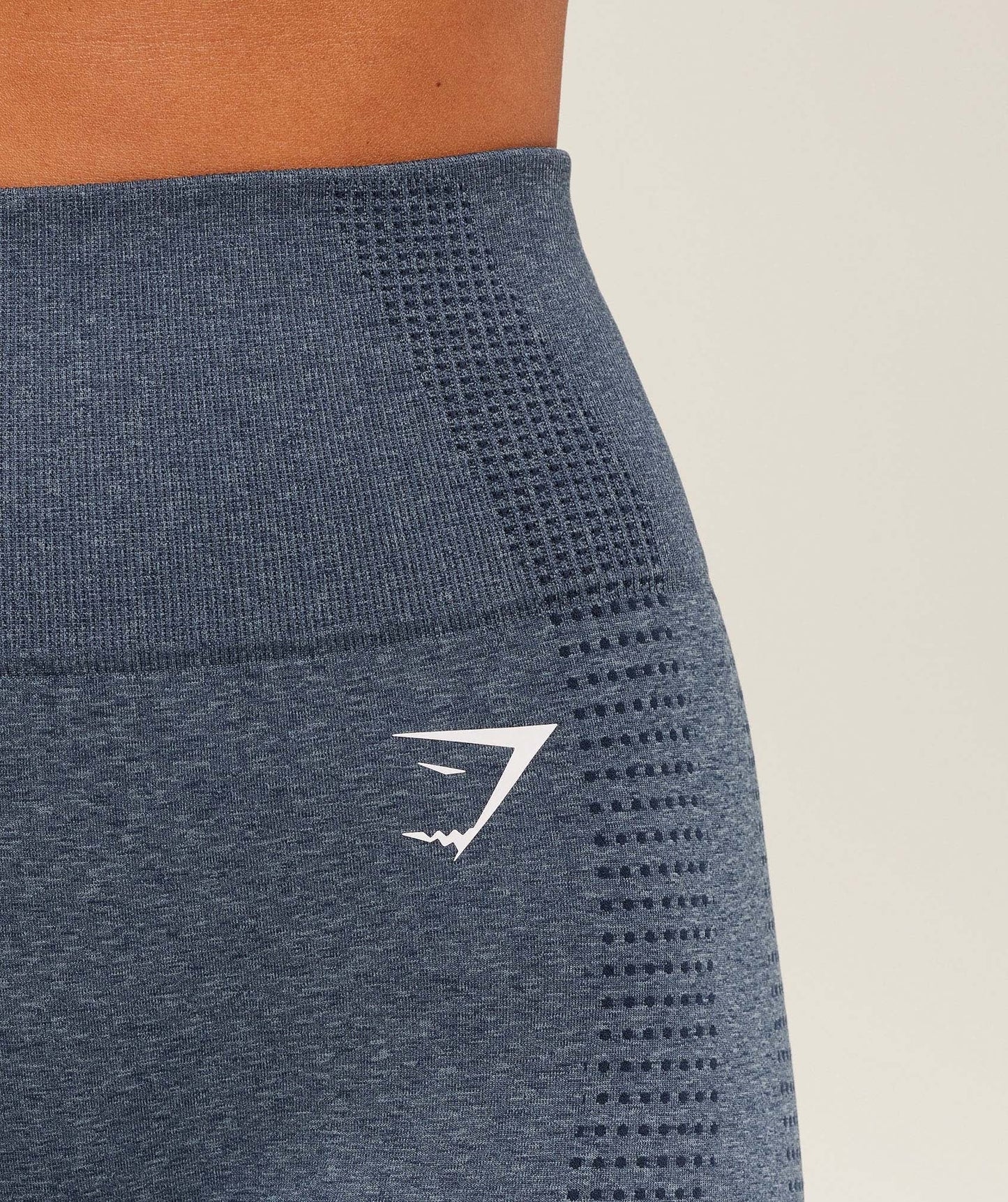 Gymshark Vital Seamless Shorts - GS Stealth Blue/ Marl