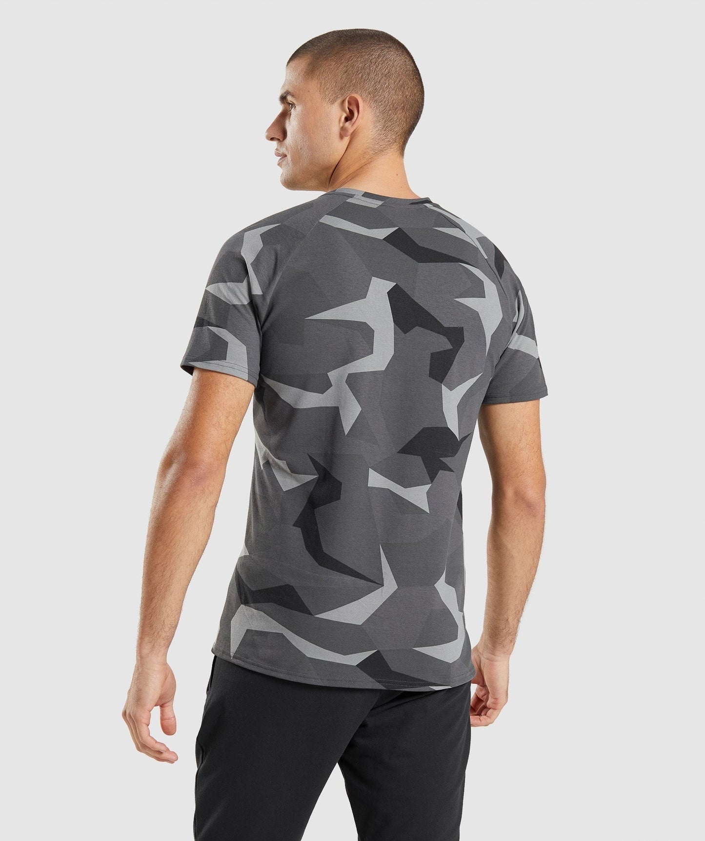 Gymshark Critical T-Shirt - Black Print