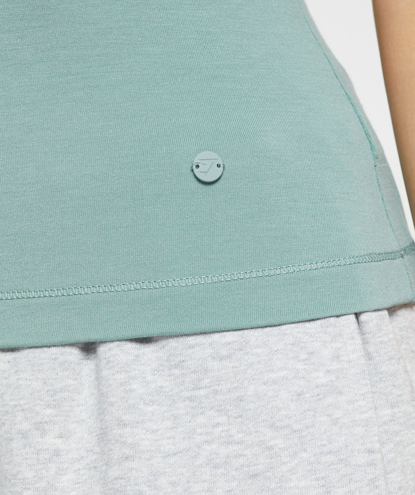 Gymshark Jersey Body Fit T-Shirt - Duck Egg Blue