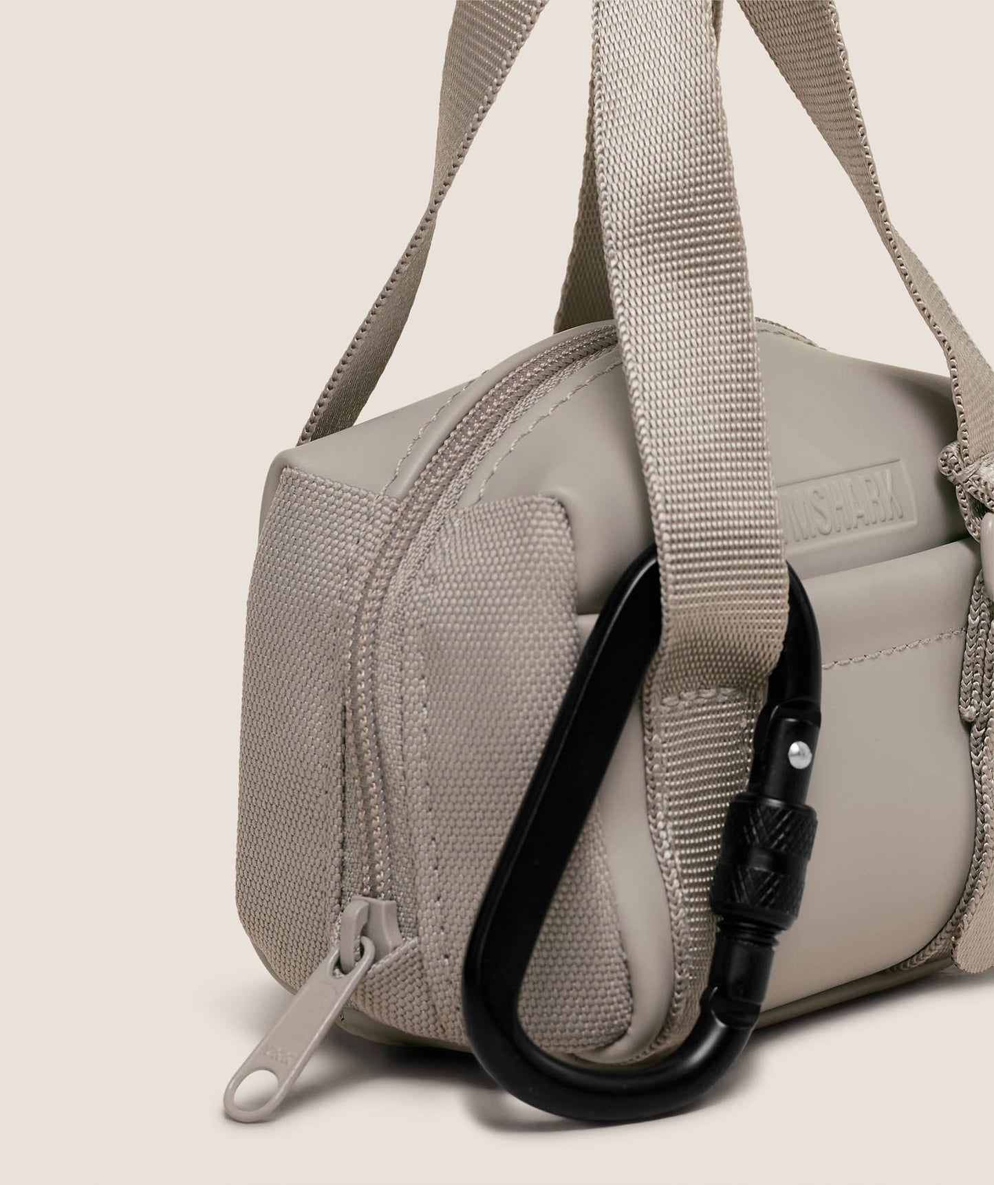 Gymshark Everyday Mini Holdall Keychain - Mushroom Grey