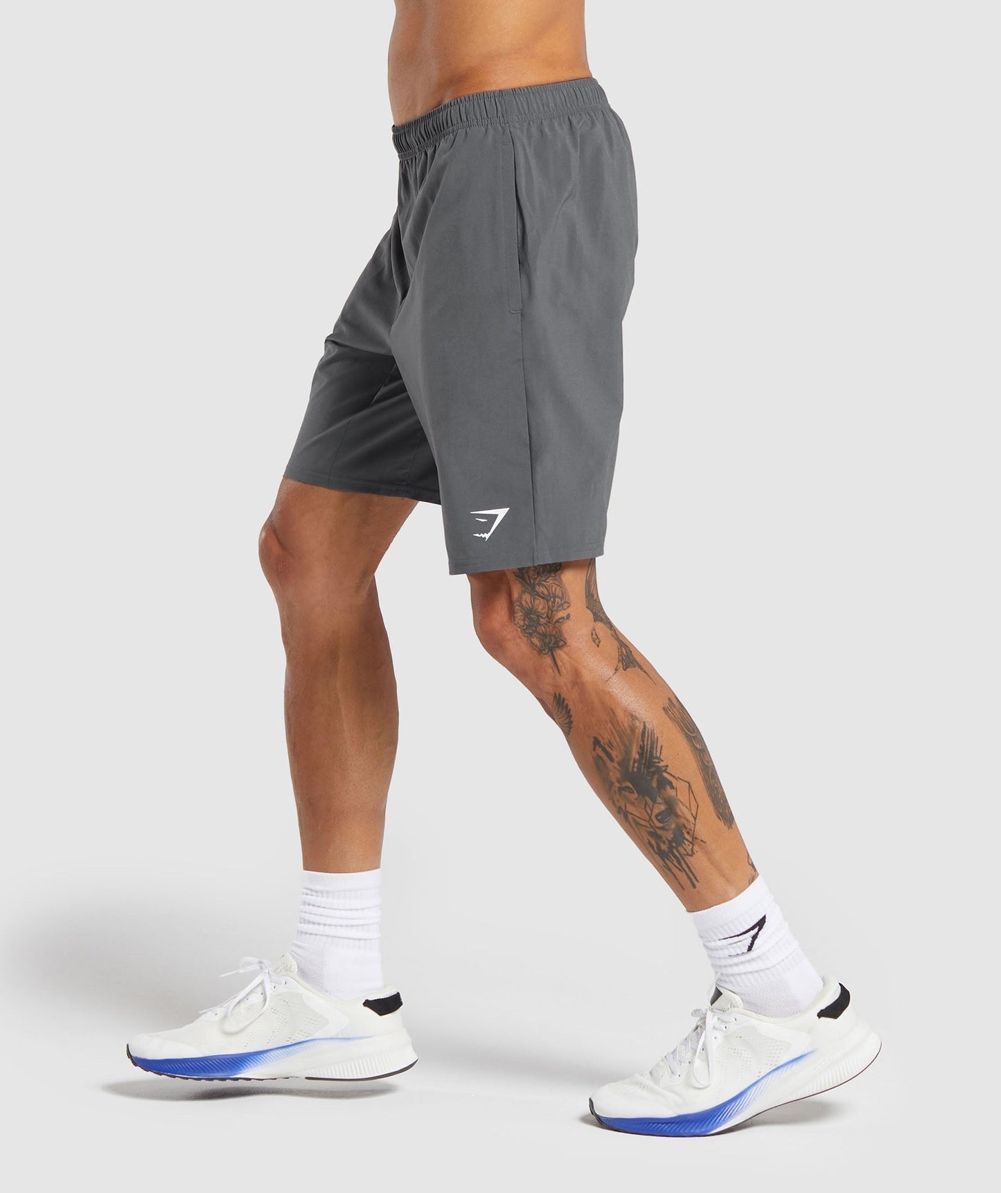 Gymshark Arrival 9" Shorts - Silhouette Grey