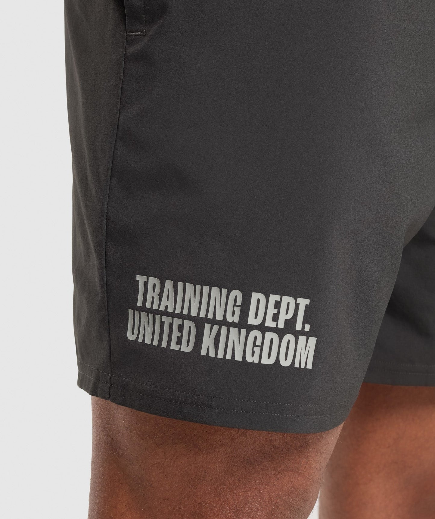 Gymshark Training Dept. UK 7" Shorts - Asphalt Grey