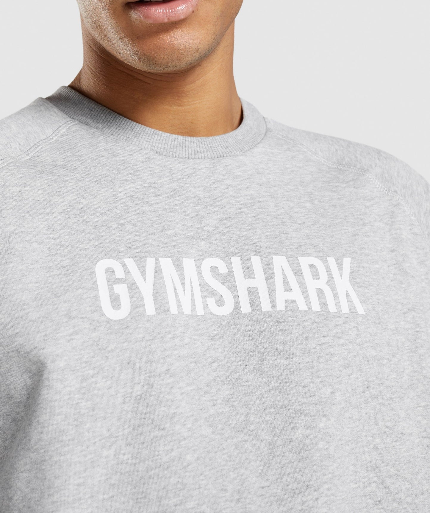Gymshark Apollo Crew - Light Grey Marl
