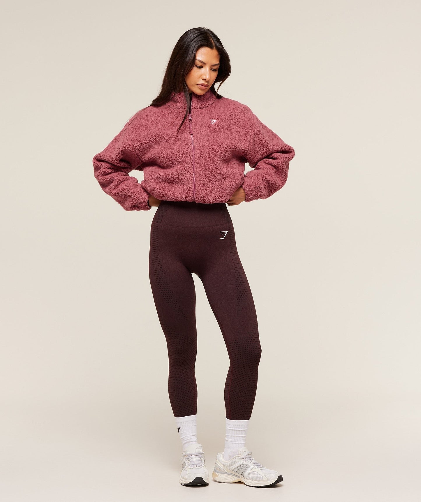 Gymshark Sherpa Jacket - Reset Pink