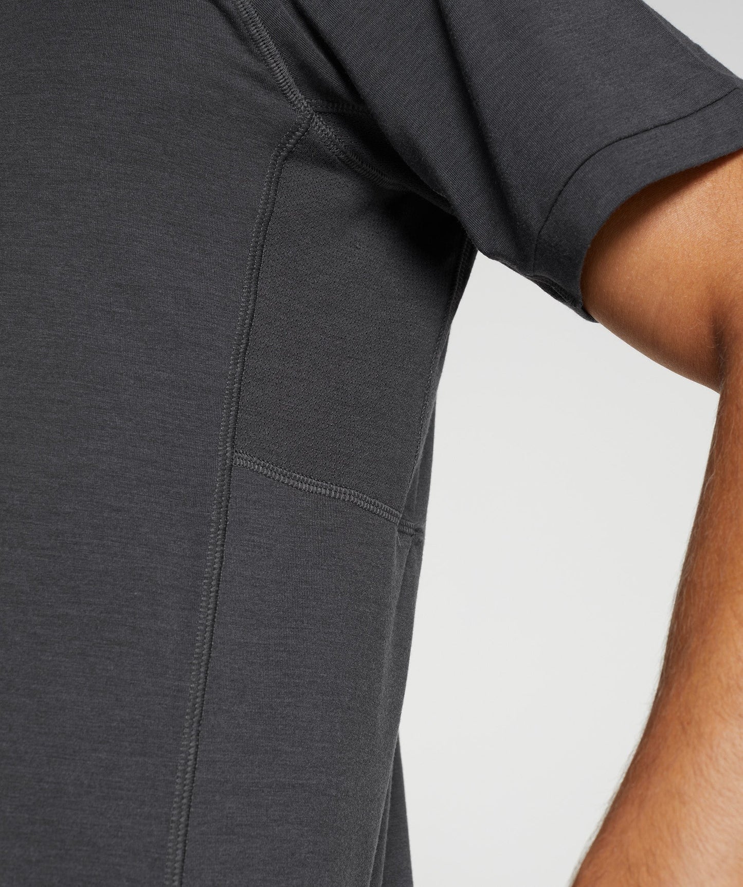 Gymshark Studio Breath T-Shirt - Onyx Grey