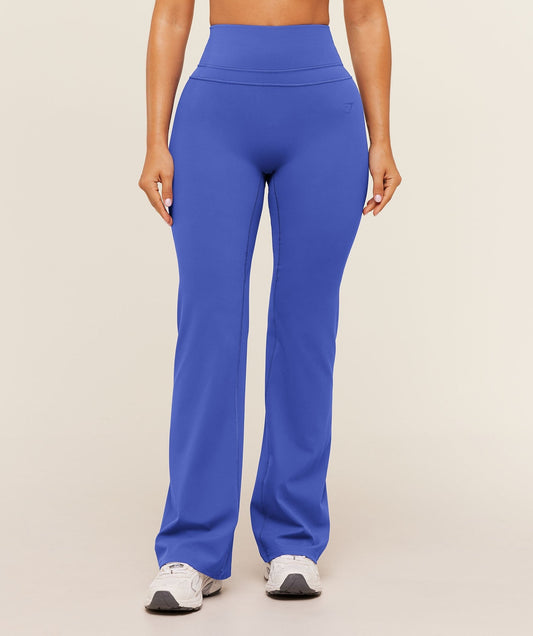 Gymshark Whitney Short Flared Legging - Force Blue