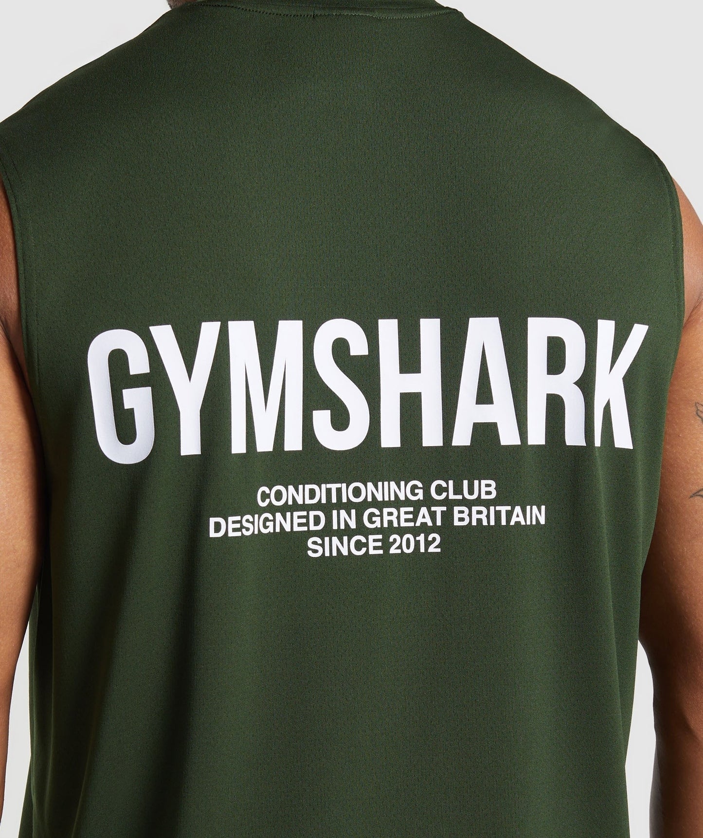 Gymshark Conditioning Club Tank - Trail Green