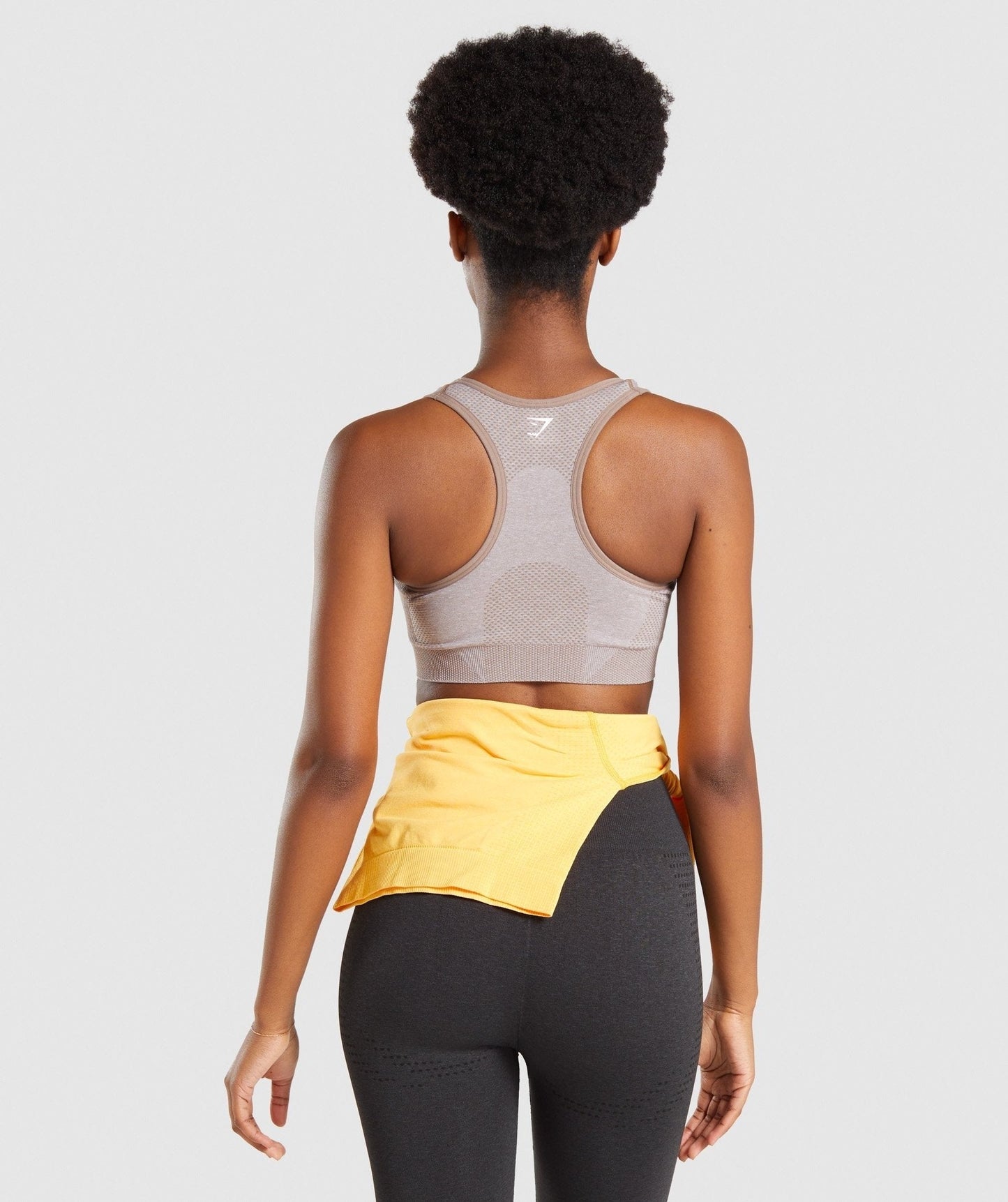 DNU - Gymshark Vital Seamless 2.0 Sports Bra - Taupe Marl