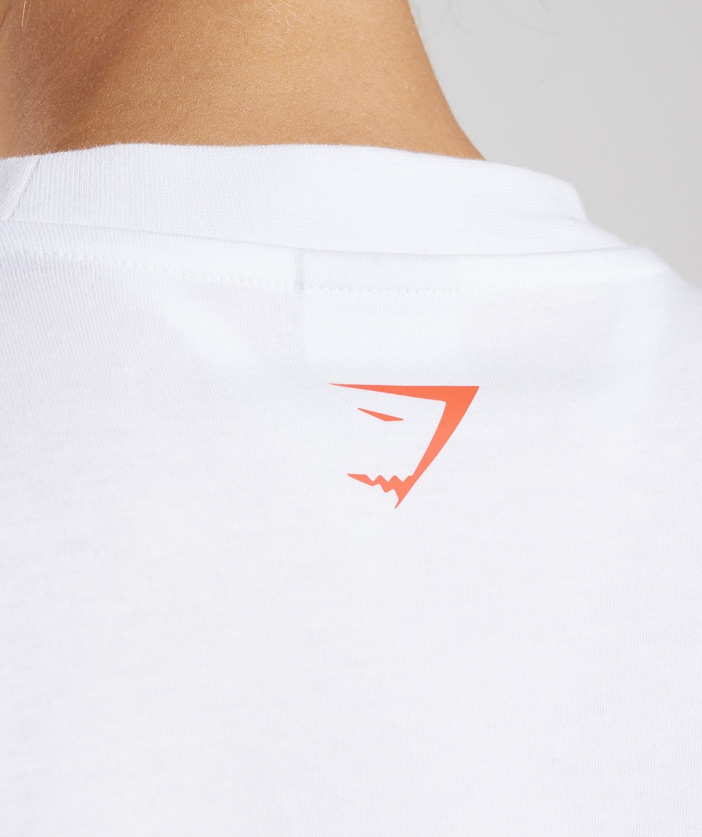 Gymshark Retro Graphic Oversized T-Shirt - White