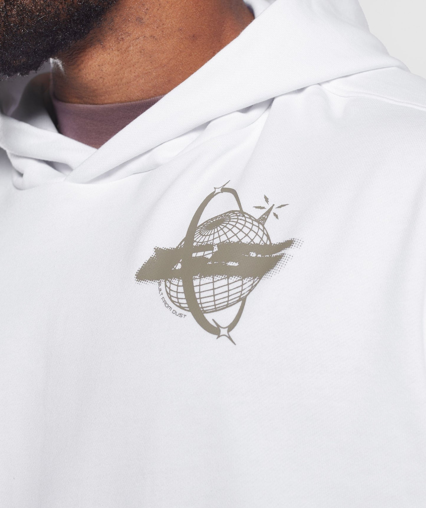 Gymshark Intergalactic Lifting Hoodie - White