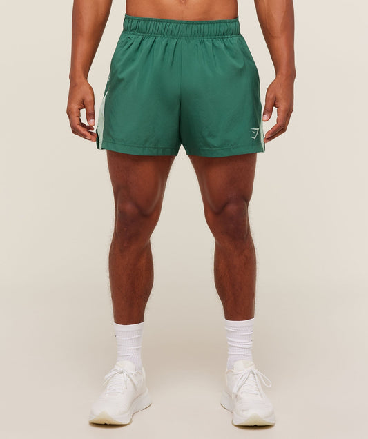 Gymshark Sport 5" Shorts - Lift Green/Clay Green