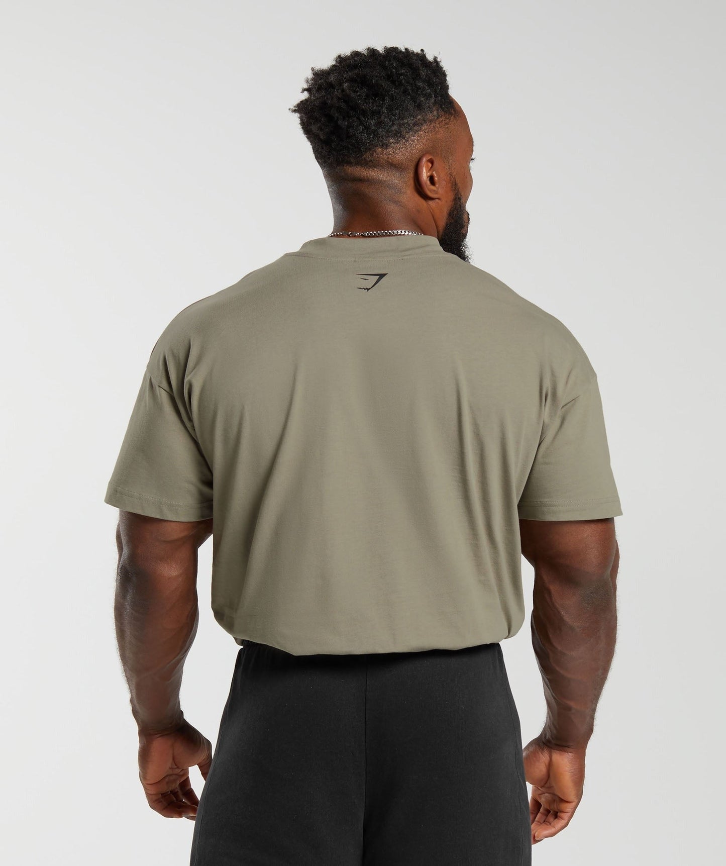 Gymshark Pump Cover T-Shirt - Linen Brown