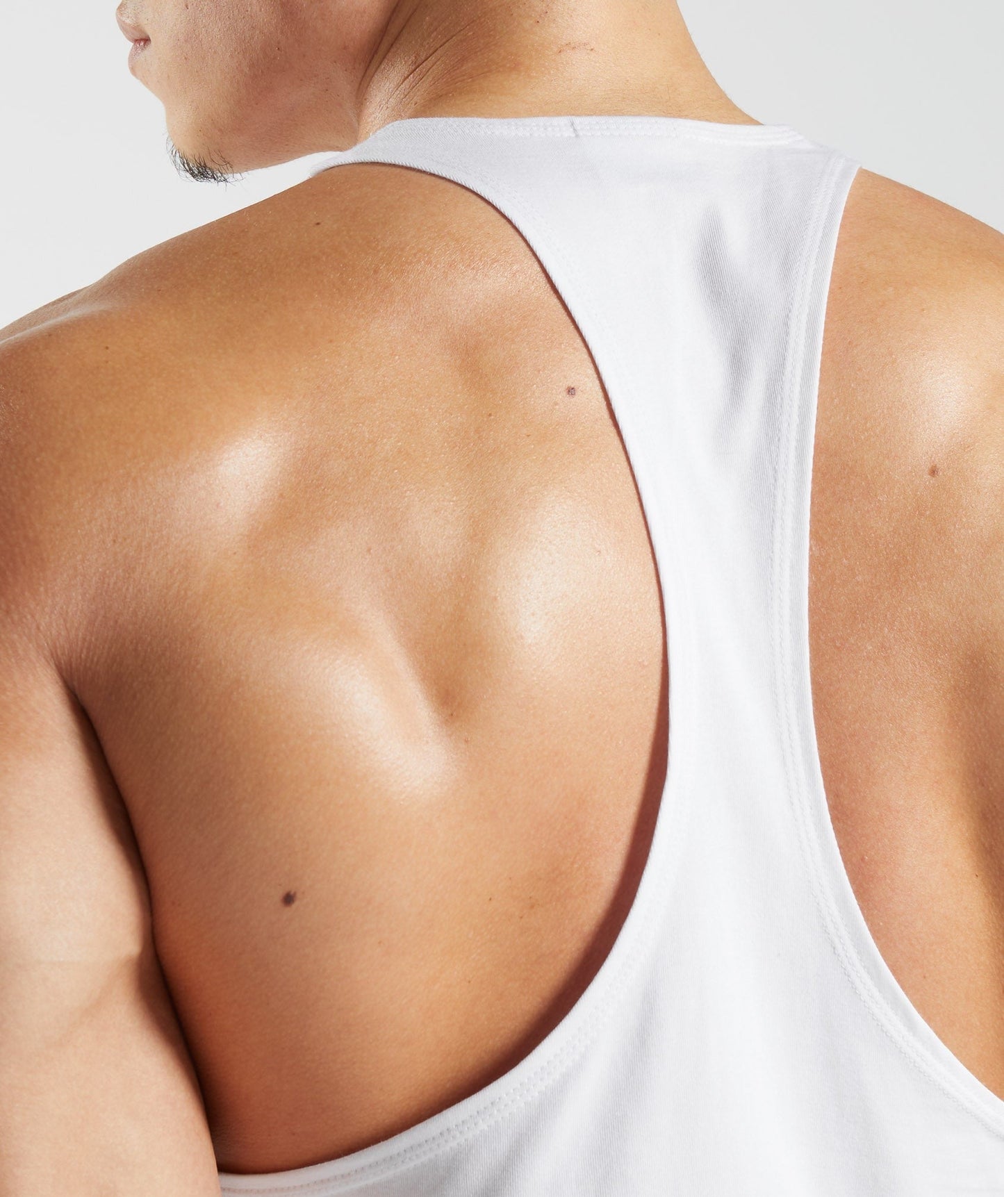 Gymshark Legacy Stringer - White