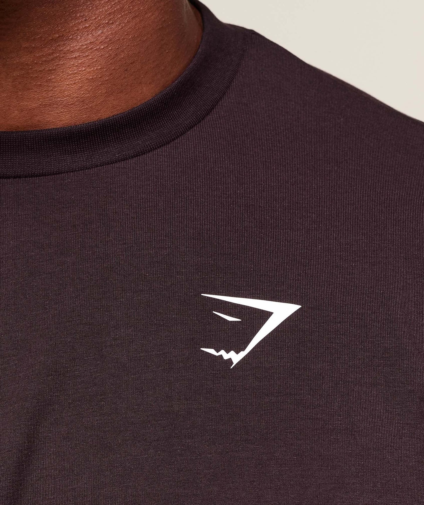Gymshark Essential Oversized T-Shirt - Plum Brown