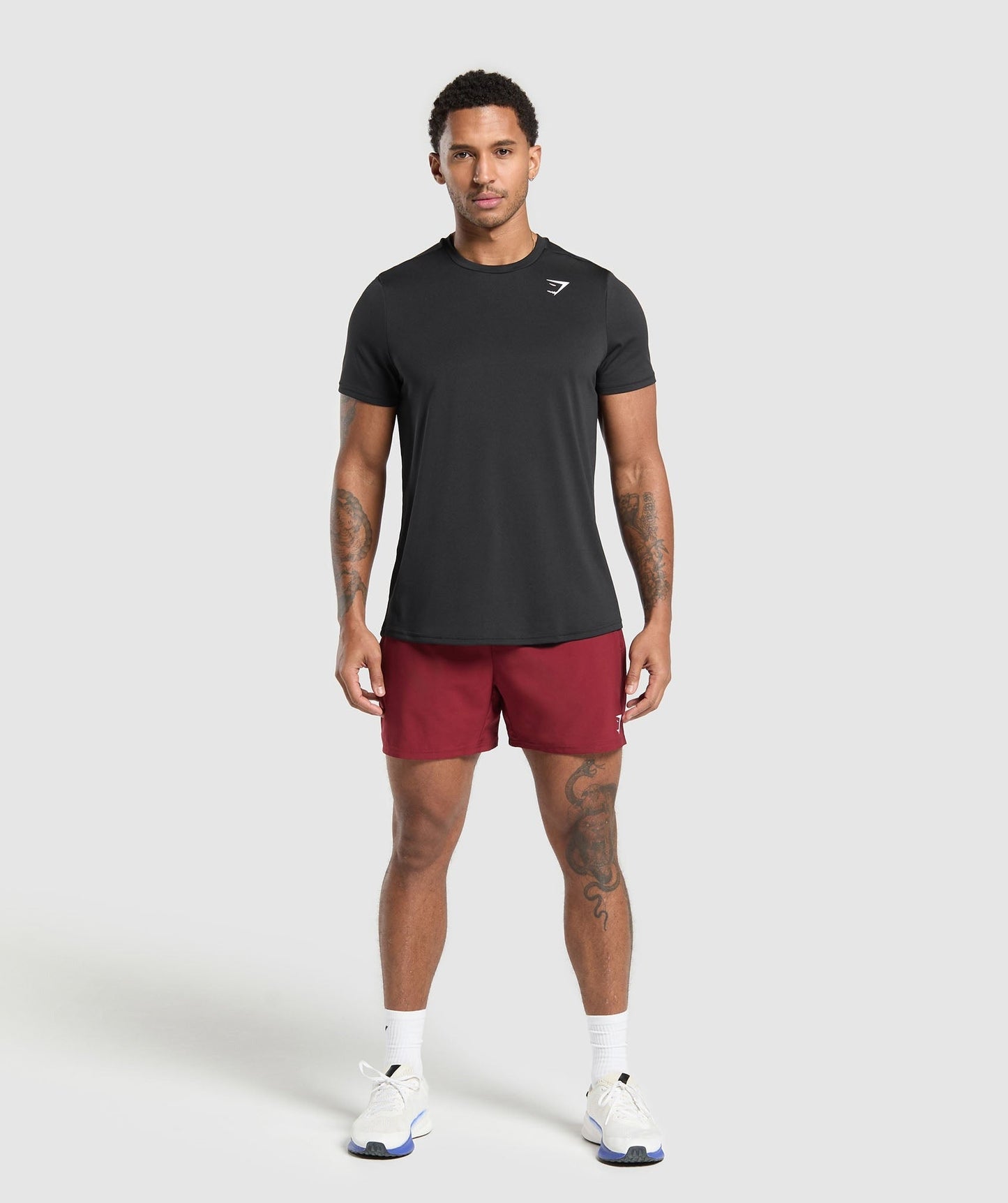 Gymshark Arrival 5" Shorts - Sets Red