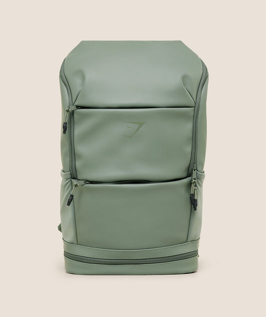 Gymshark Sleek Backpack - Unit Green