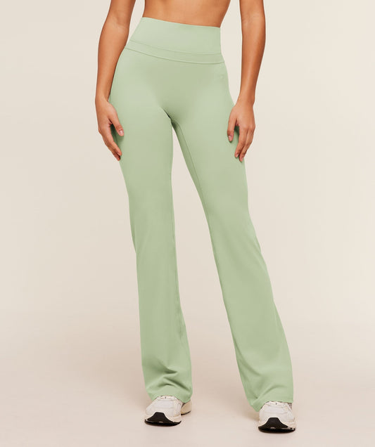 Gymshark Whitney Tall Flared Legging - Haze Green