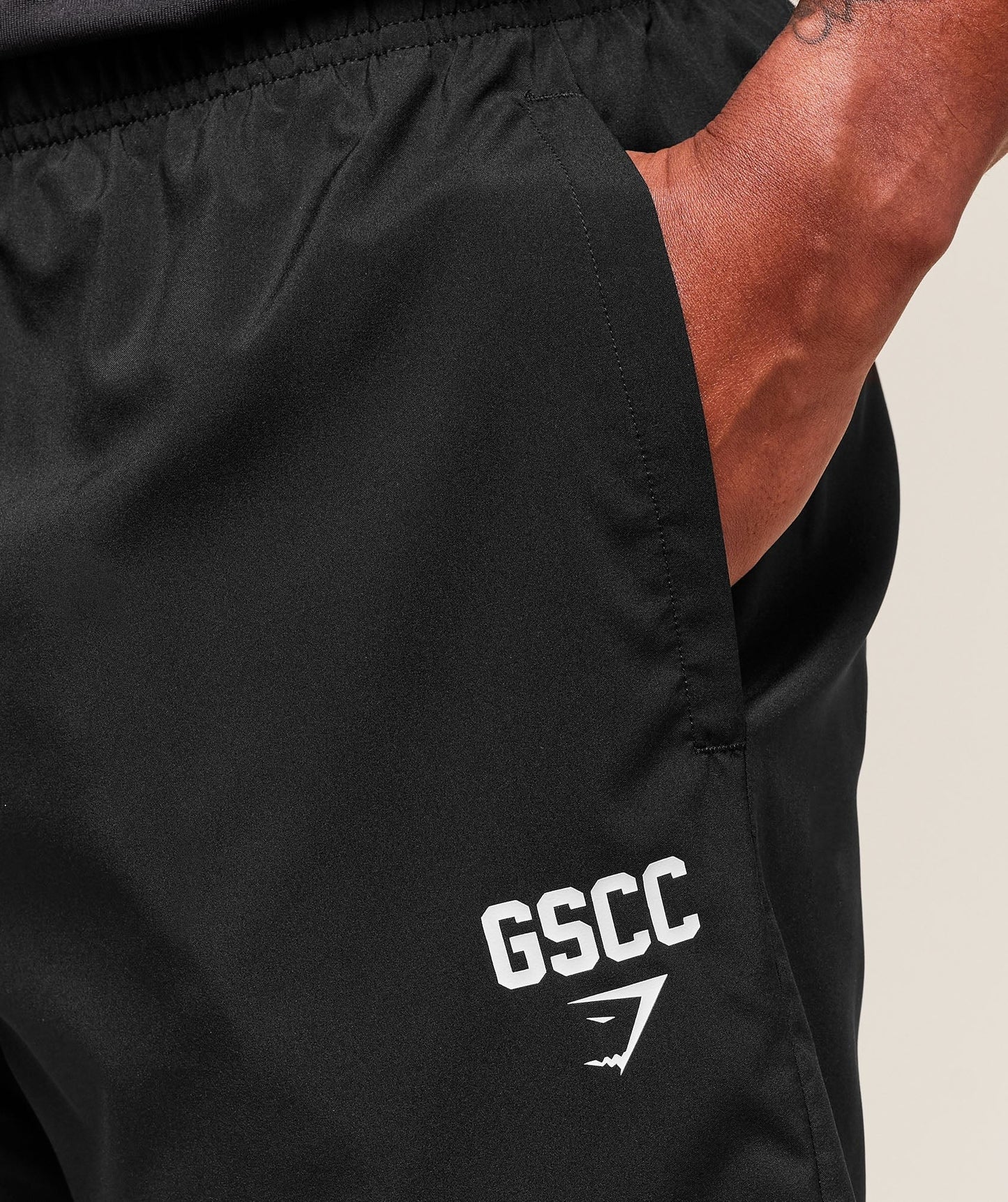 Gymshark Hybrid Athlete 7" Shorts - Black