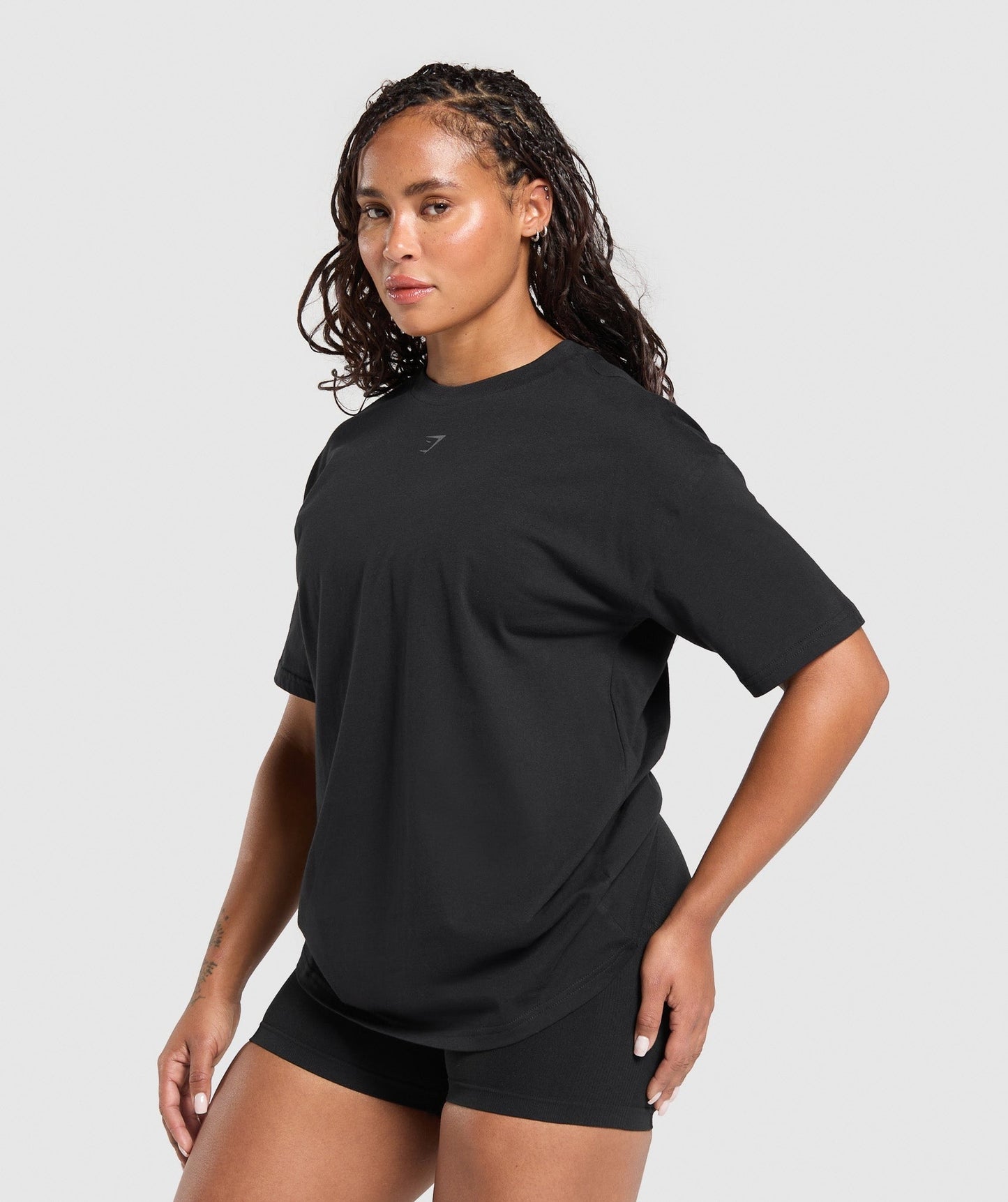 Gymshark Gritty Muscle Mommy Graphic T-Shirt - Black