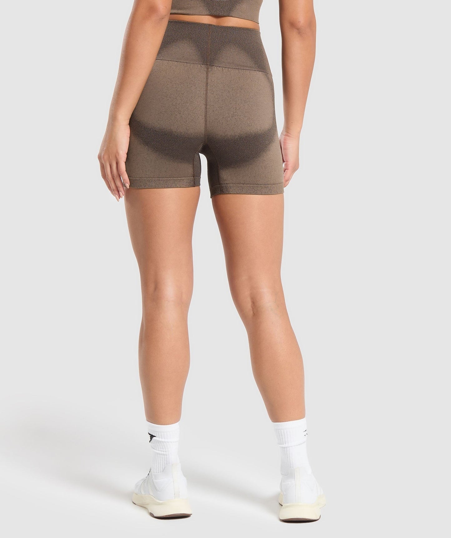 Gymshark Blur Seamless Shorts - Archive Brown/Soul Brown