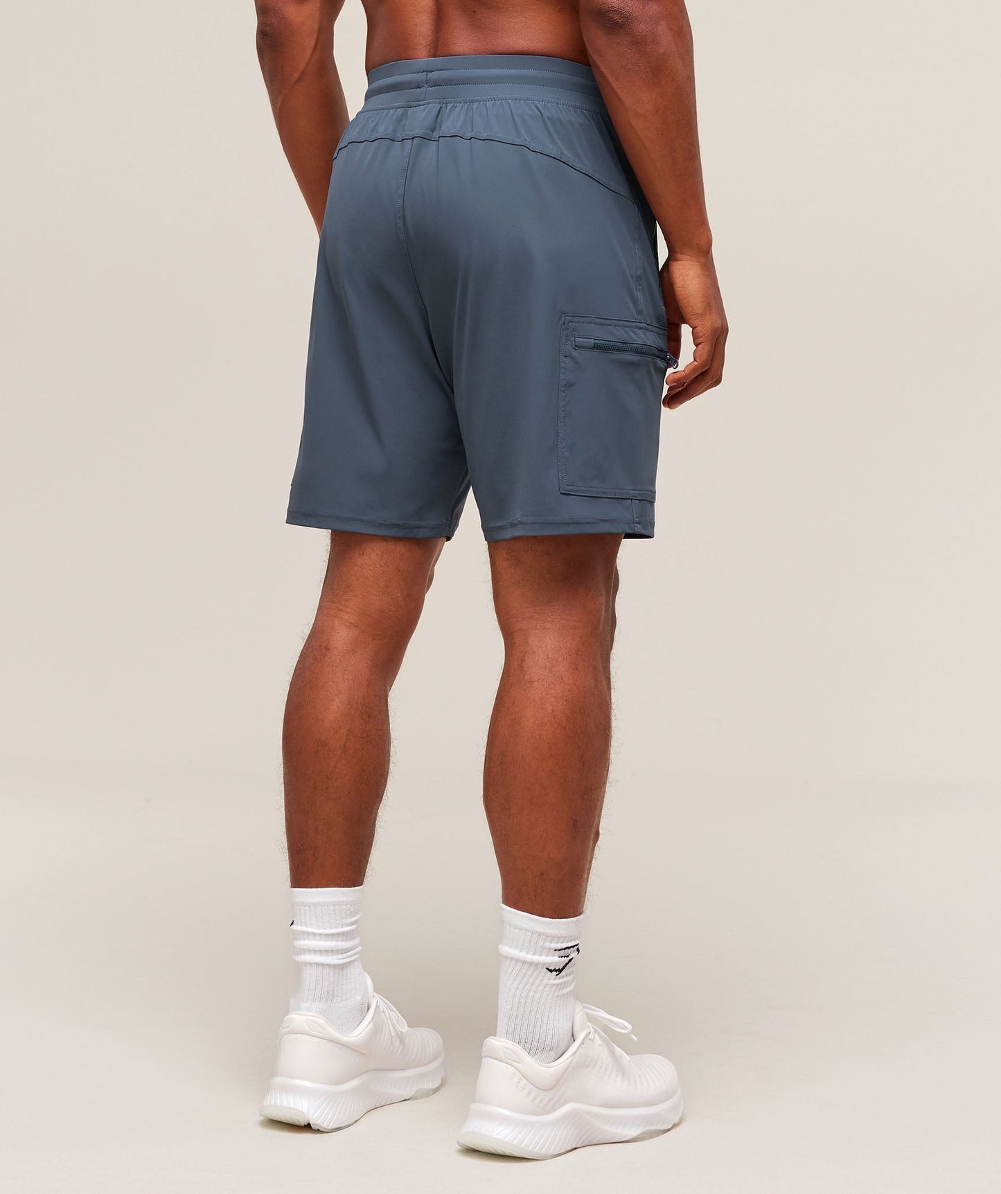 Gymshark Rest Day 6" Cargo Shorts - Titanium Blue