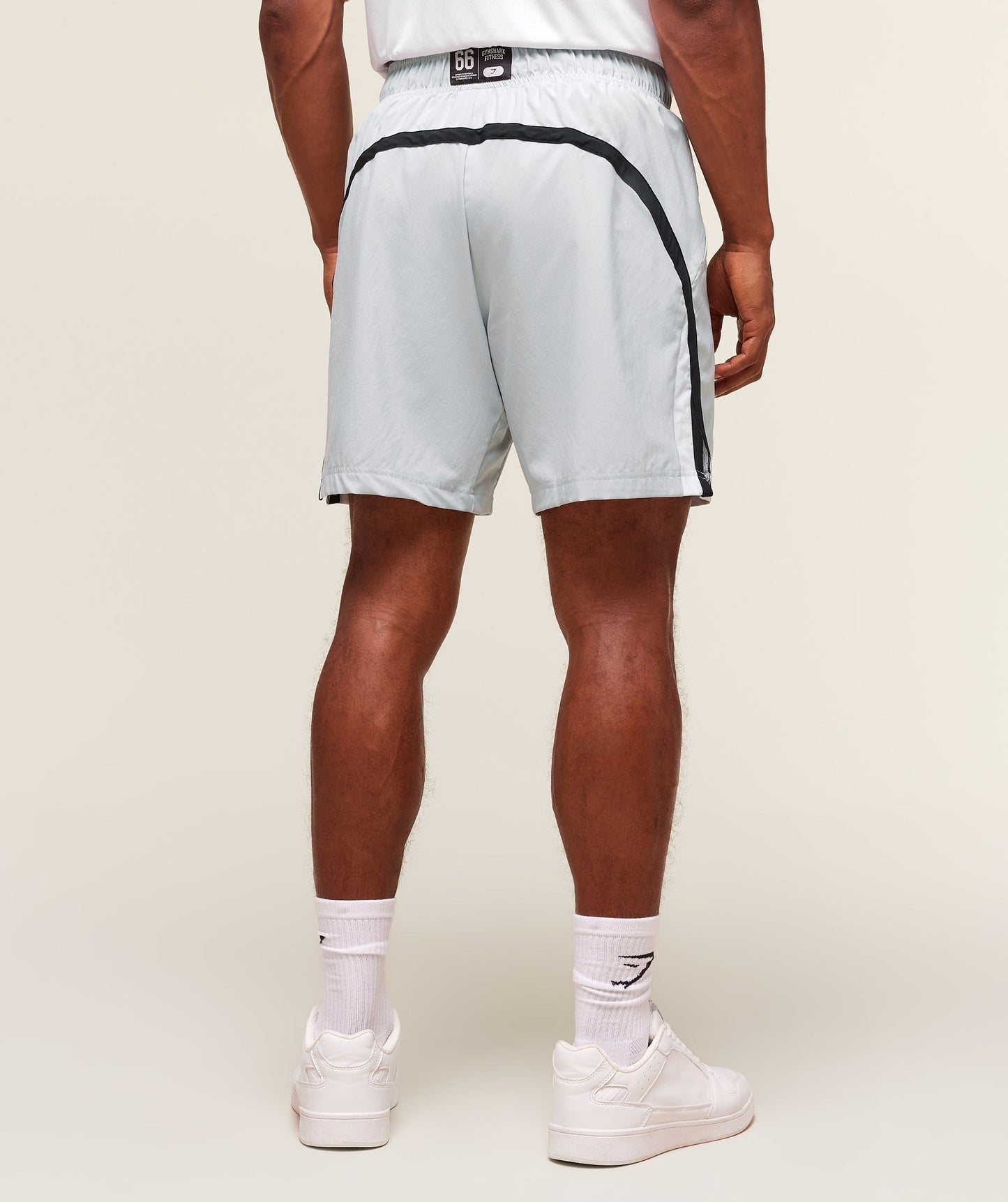 Gymshark Campus 7" Shorts - Light Grey