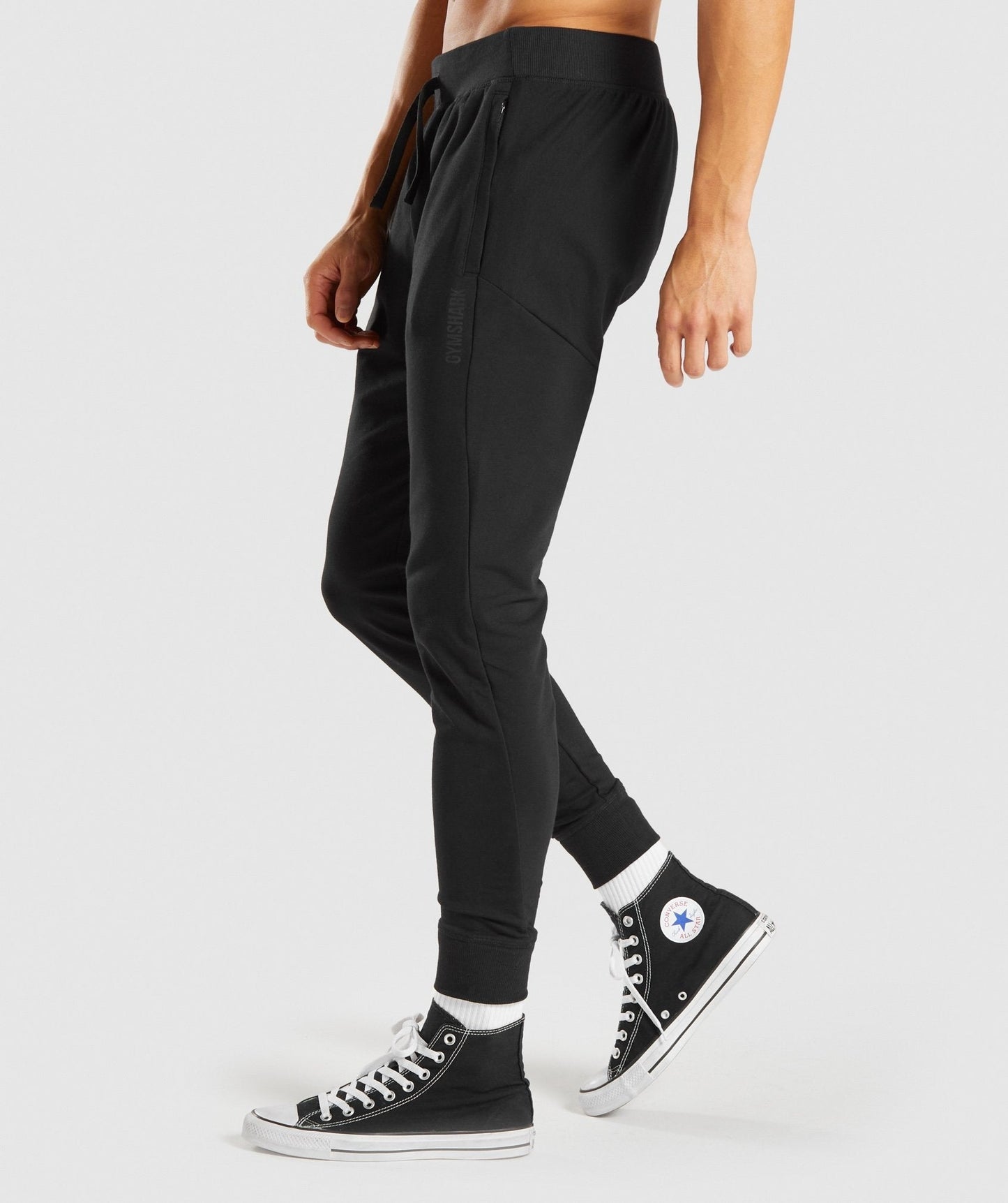 Gymshark Chalk Joggers - Black