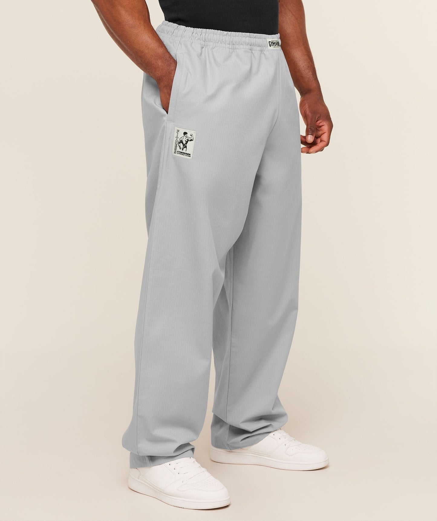 Gymshark Straight Leg Pumper Pants - Stratus Grey