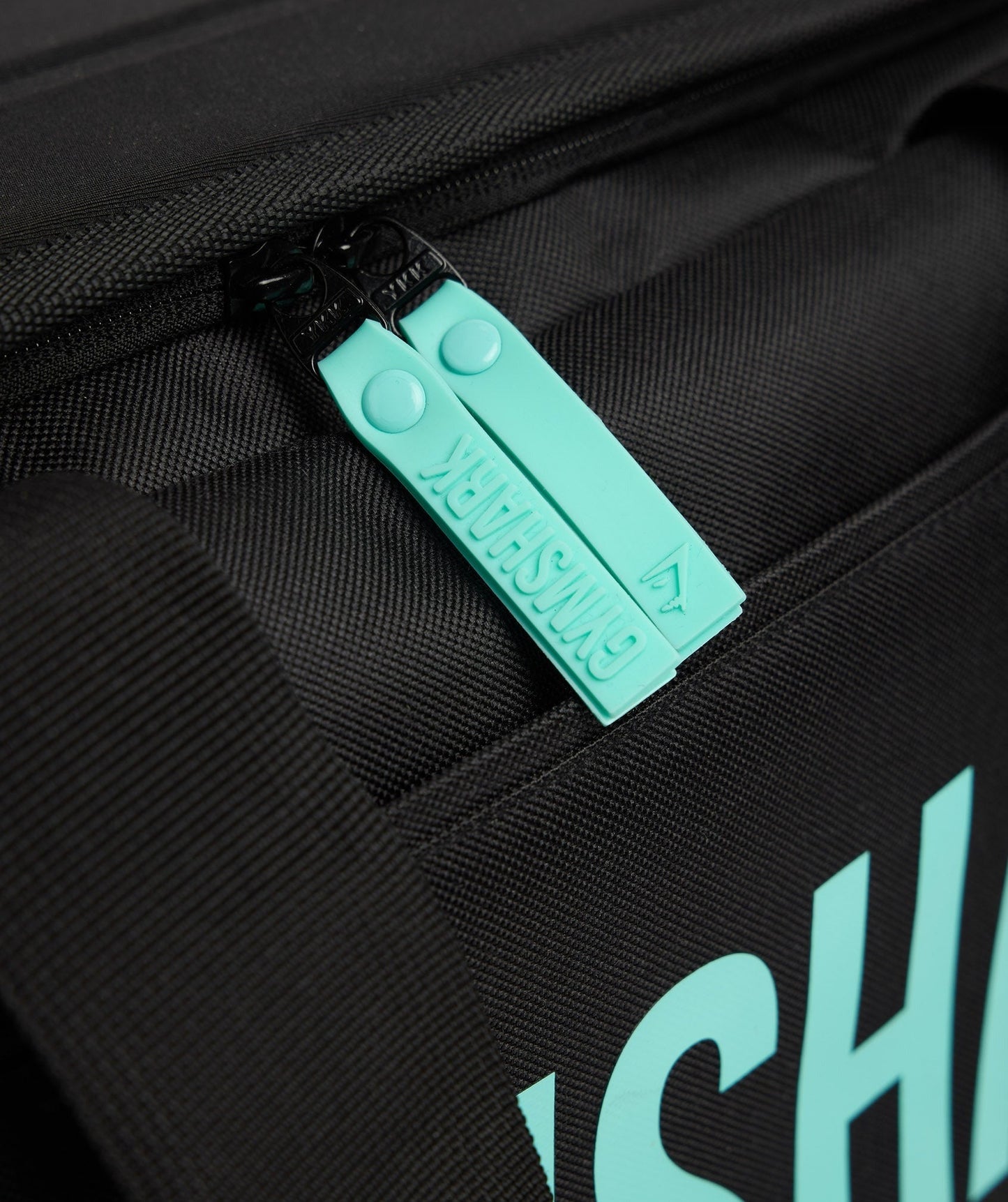 Gymshark Lifting Club Gym Bag - Black/Turquoise