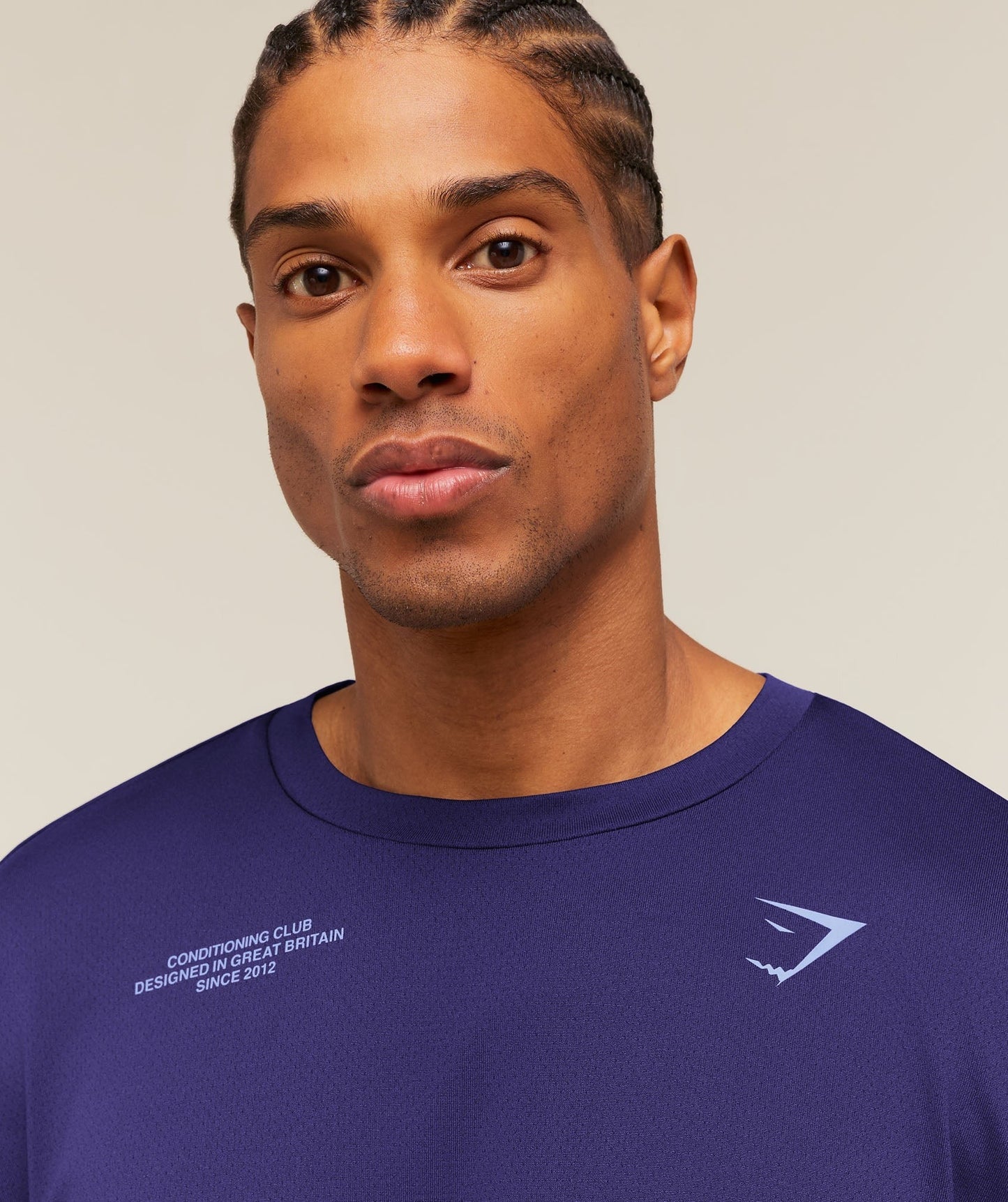 Gymshark Conditioning Club Oversized T-Shirt - Indigo Purple/Steady Purple