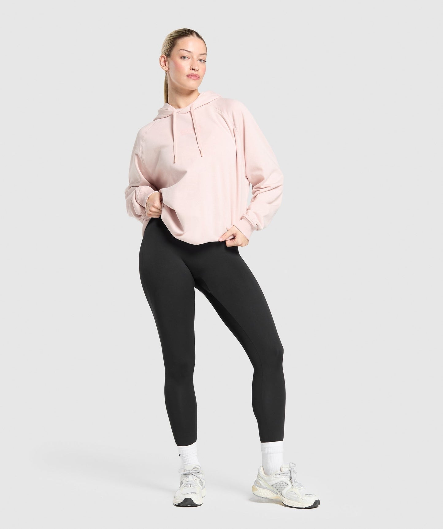 Gymshark Block Oversized Hoodie - Fair Pink