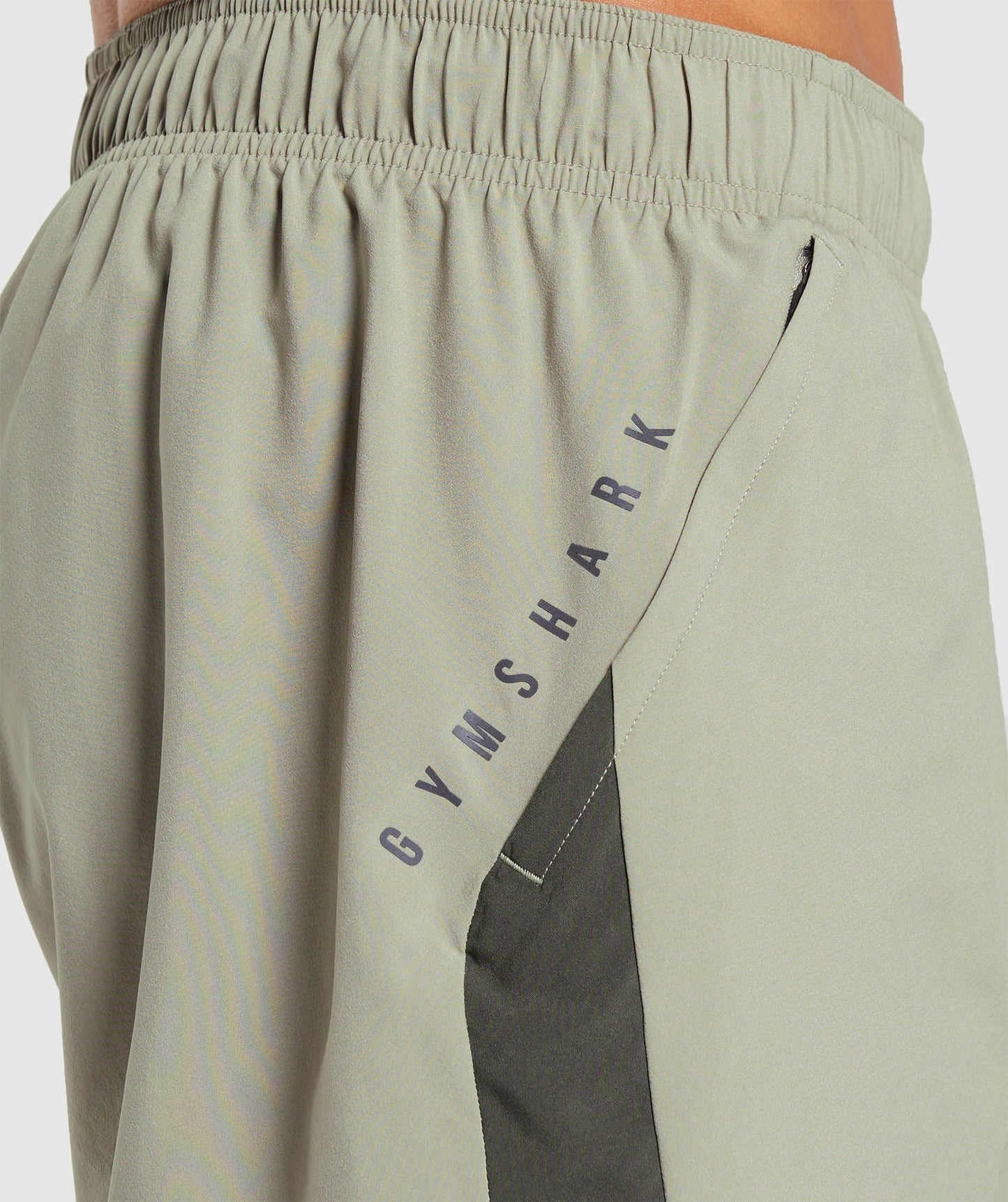 Gymshark Sport 5" Shorts - Chalk Green/Strength Green