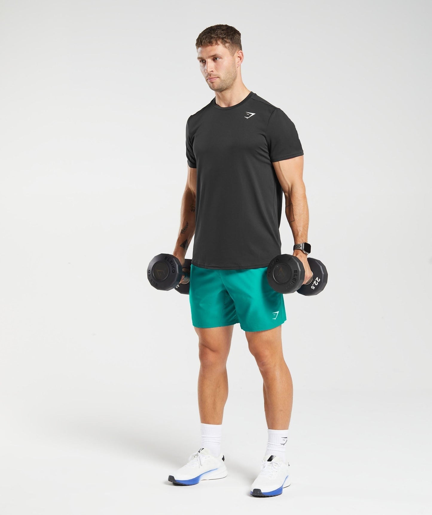 Gymshark Arrival 7" Shorts - Seafoam Blue