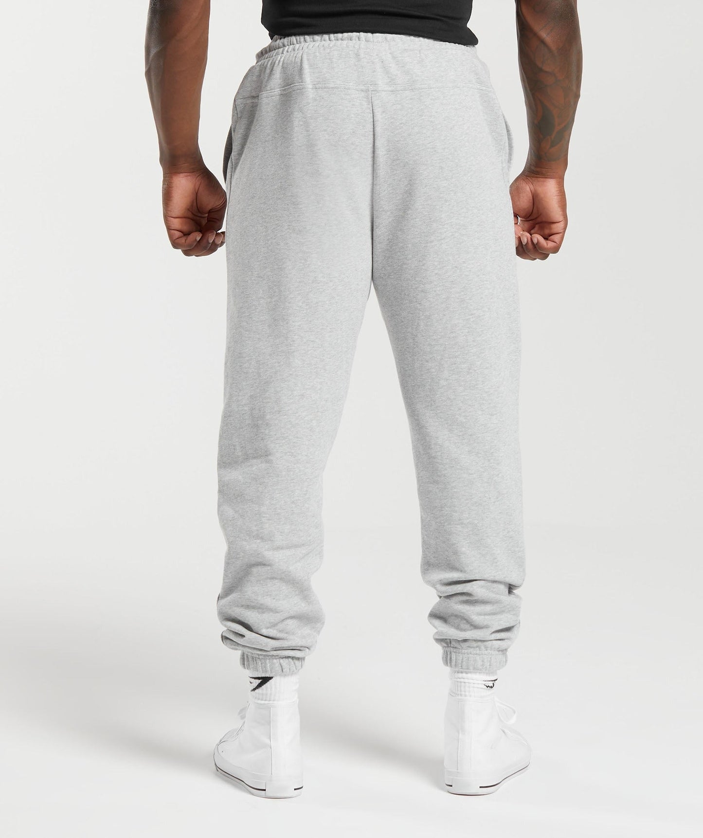 Gymshark Global Lifting Oversized Essential Joggers - Grey