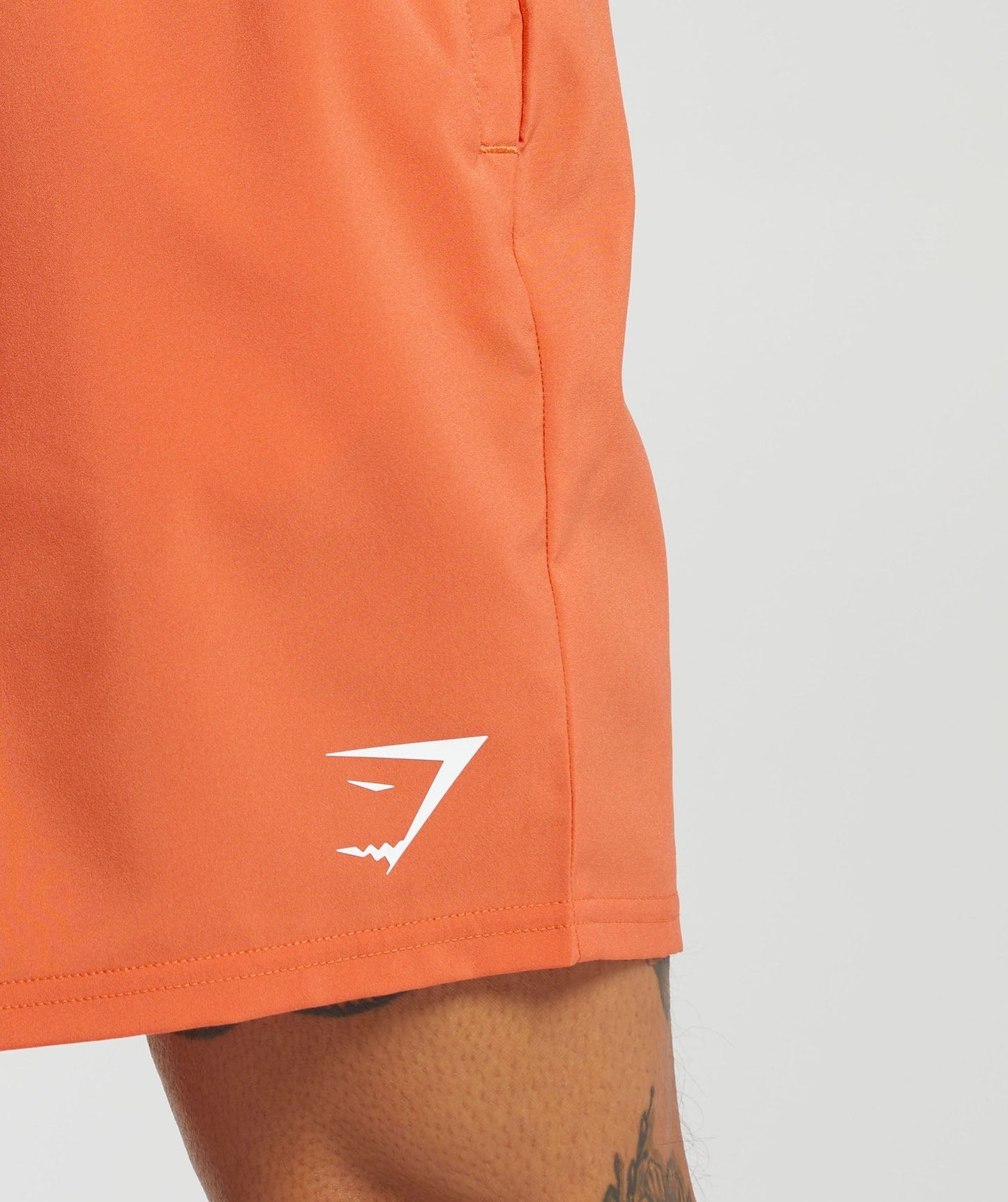 Gymshark Arrival 7" Shorts - Ignite Orange