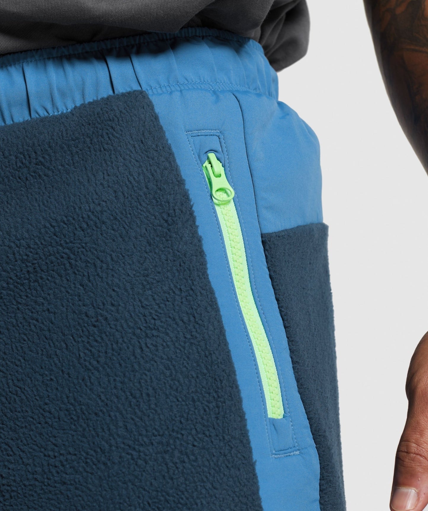 Gymshark Vibes Shorts - Navy/Lakeside Blue