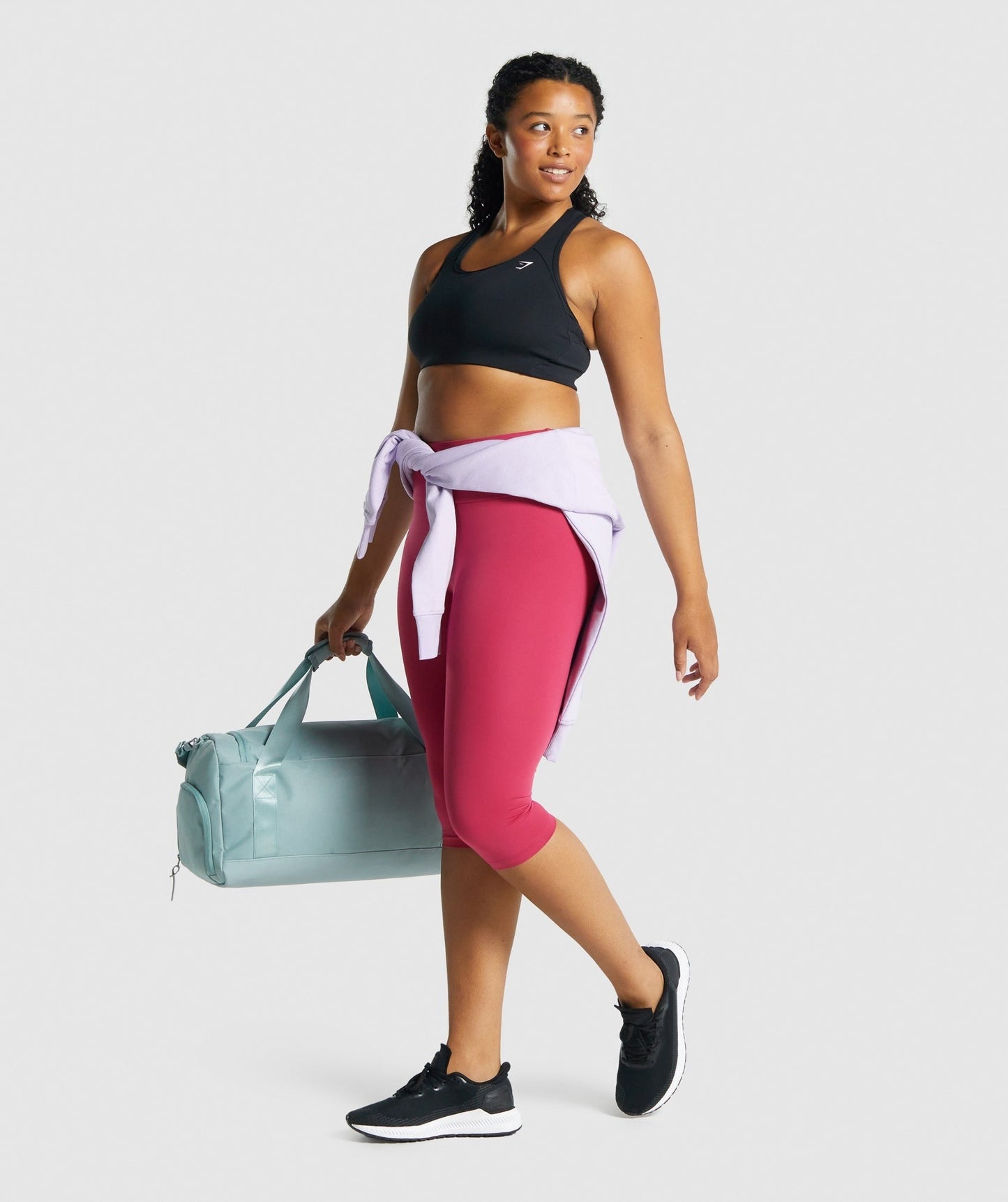 Gymshark Training Cropped Leggings - Pink