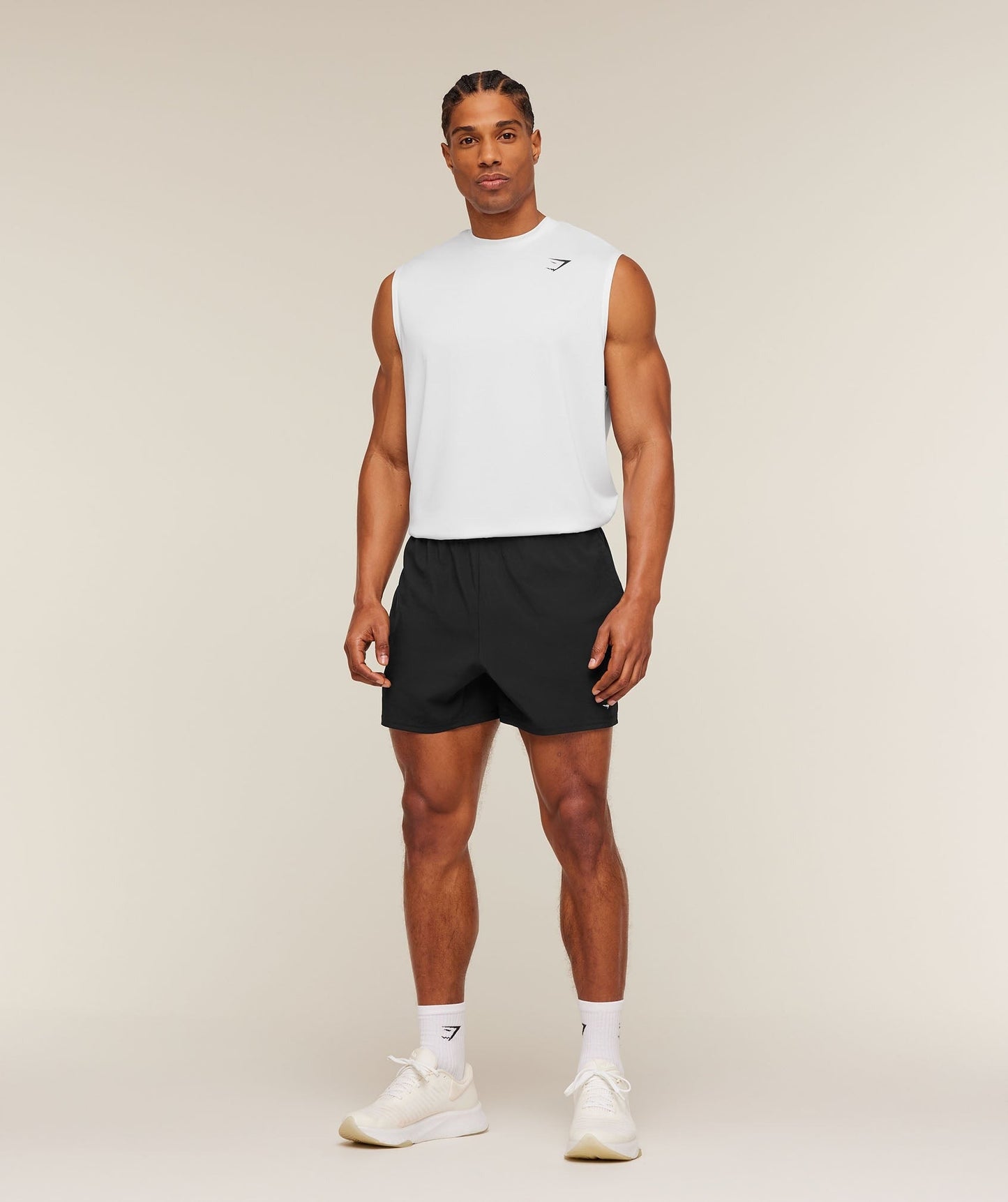 Gymshark Arrival Oversized Tank - White
