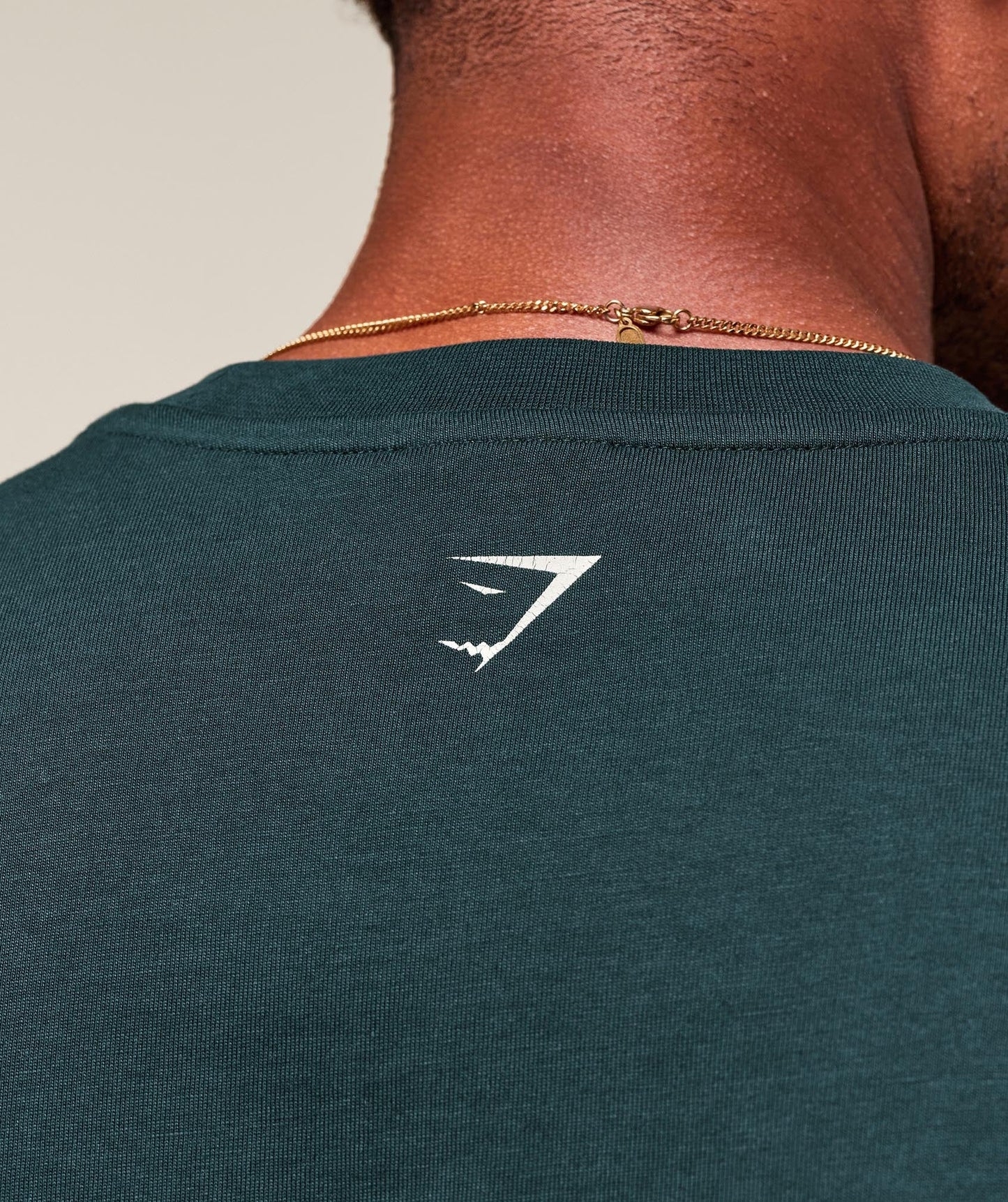 Gymshark Worn Graphic T-Shirt - Deep Petrol Blue